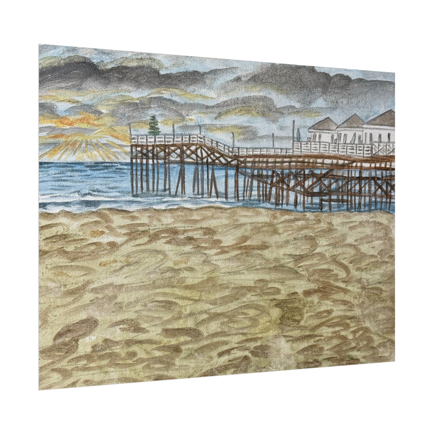 San Diego Crystal Pier, California- Pushing The Art Day 105