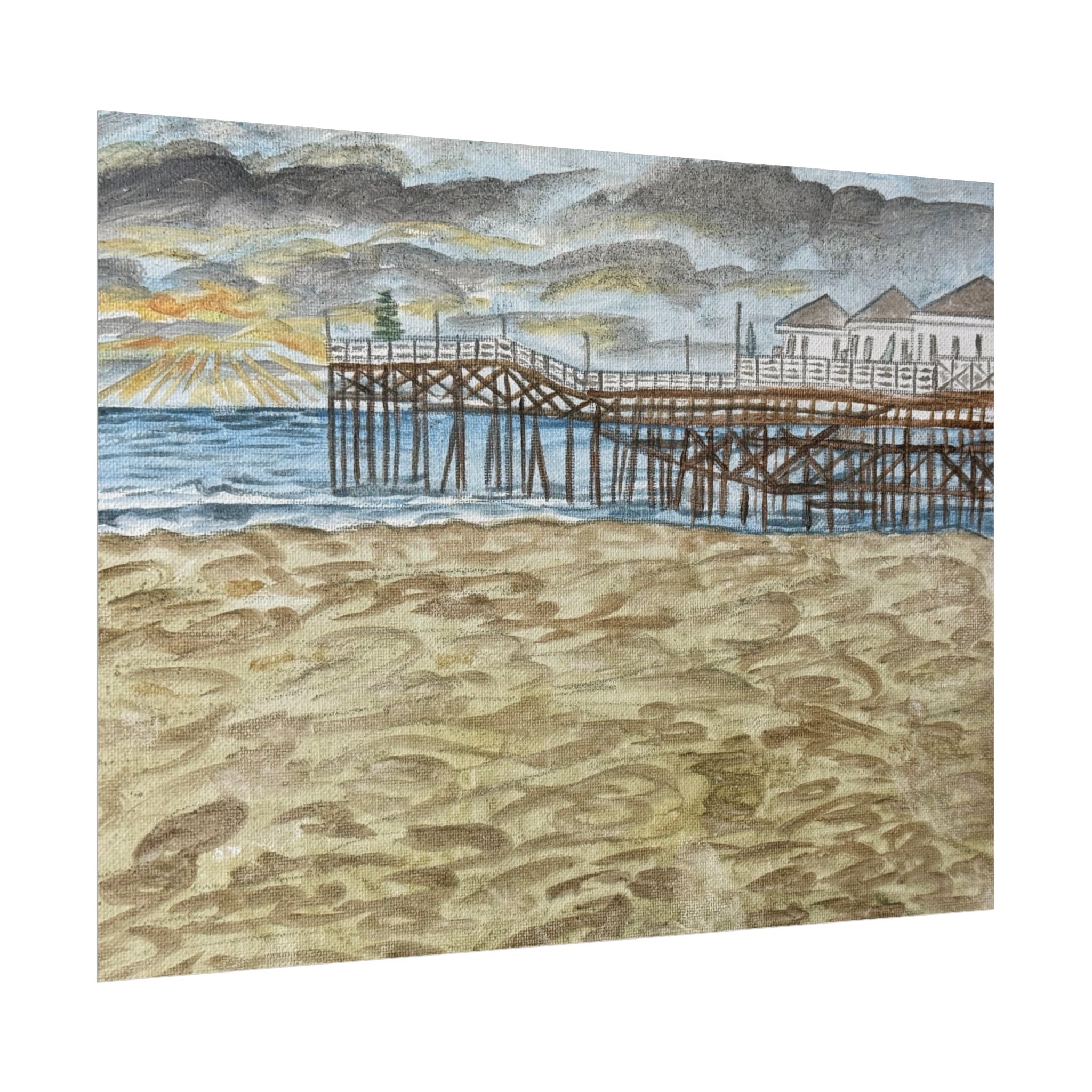 San Diego Crystal Pier, California- Pushing The Art Day 105