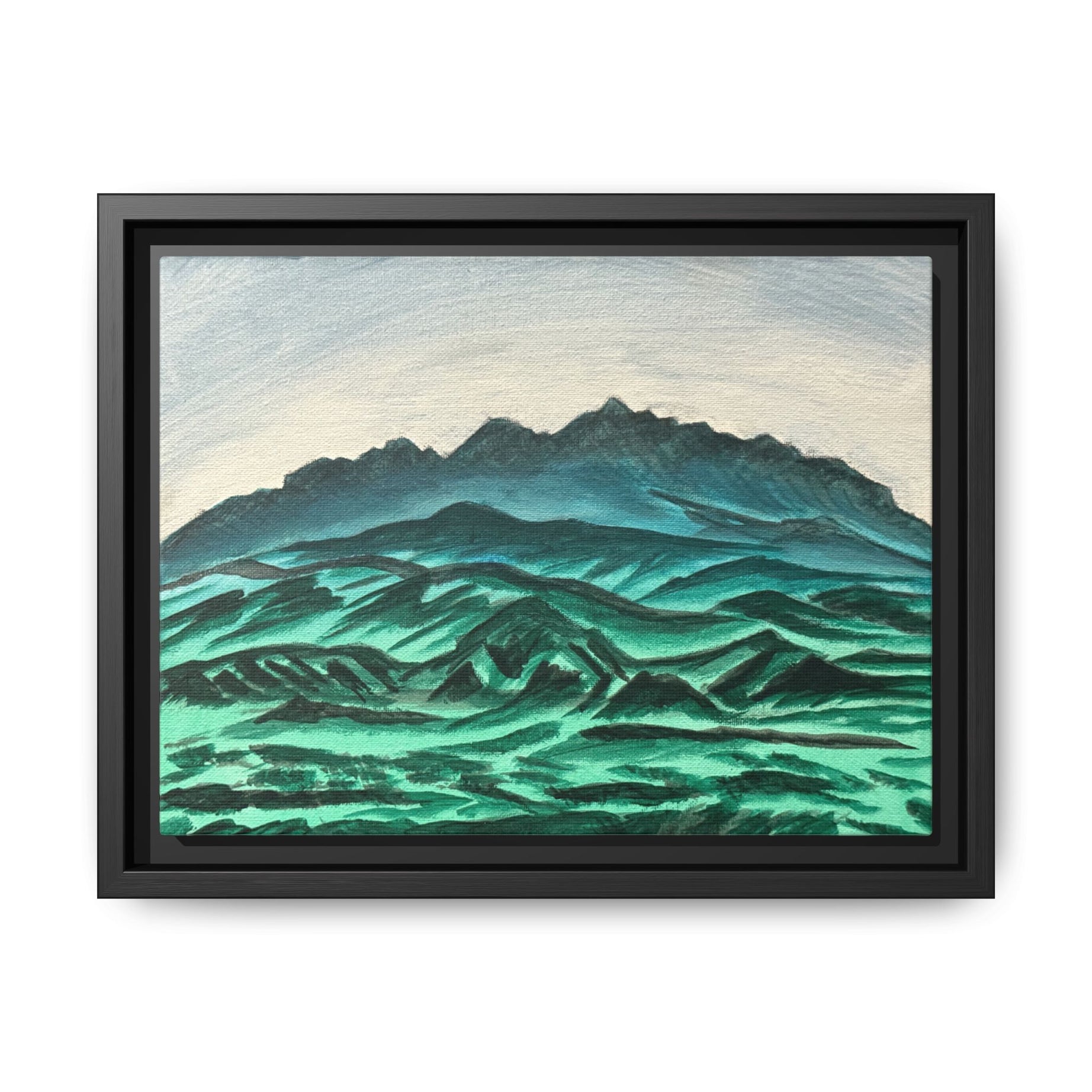 Bylas, Arizona - Day 86 - Pushing The Art Framed Canvas