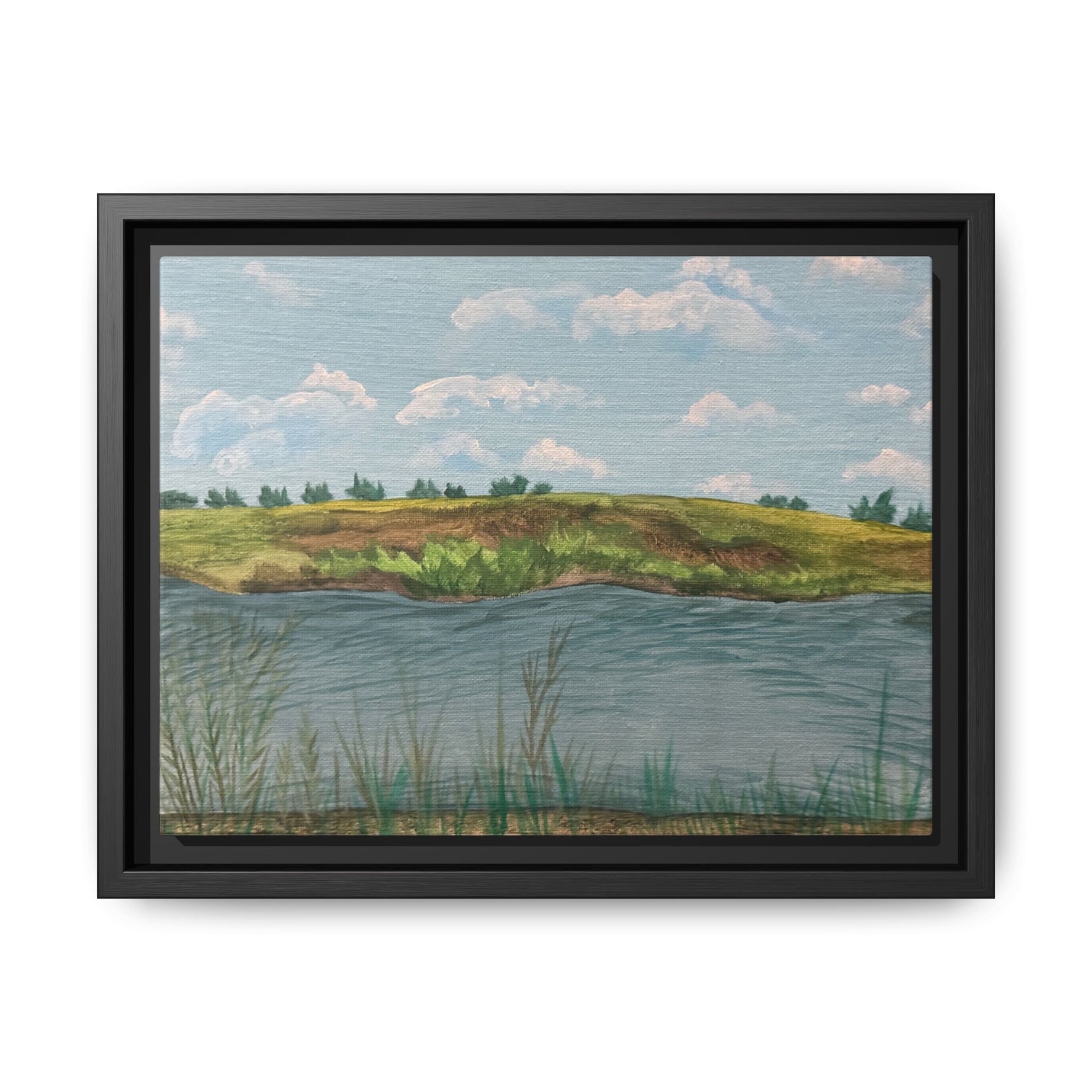 Yukon, Oklahoma - Day 51 - Pushing The Art Framed Canvas