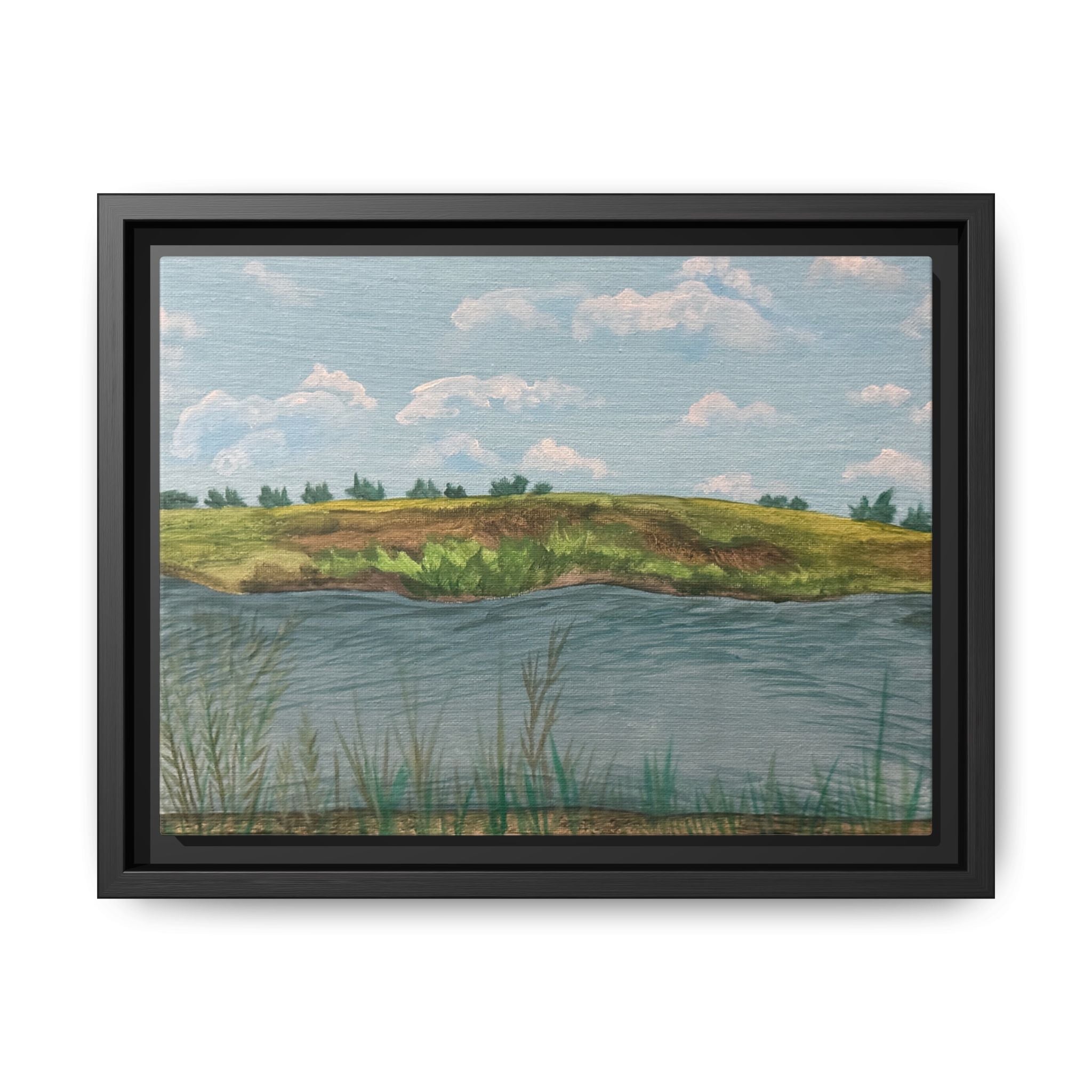 Yukon, Oklahoma - Day 51 - Pushing The Art Framed Canvas