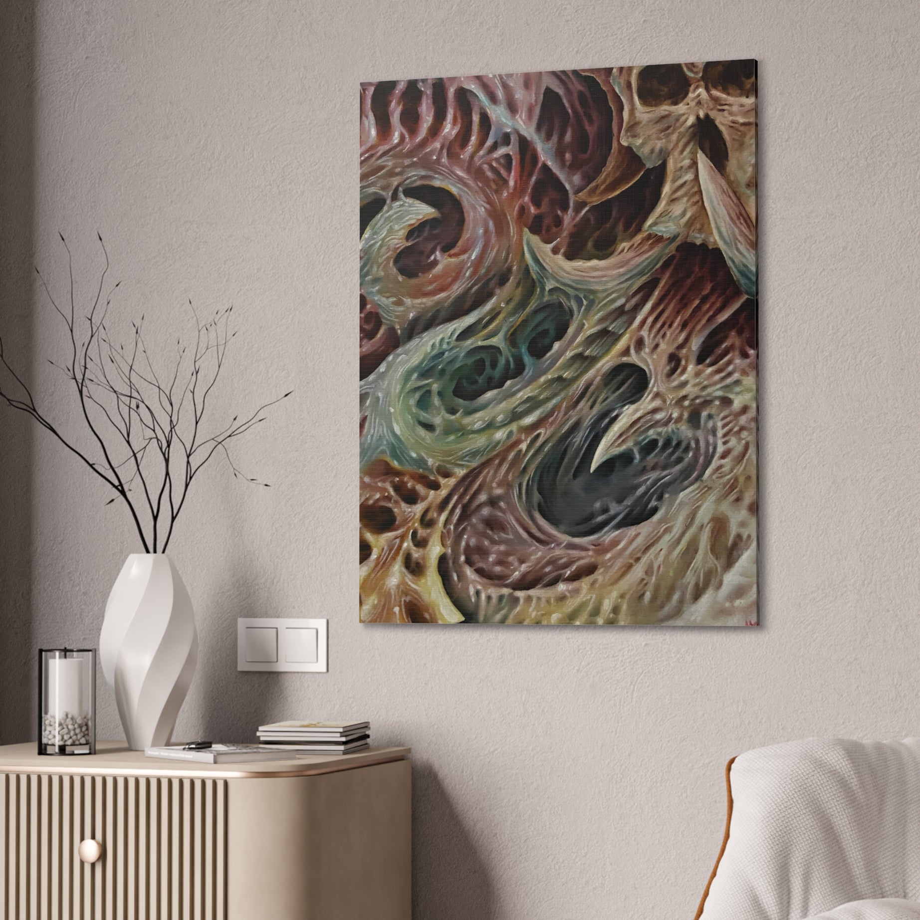 Liquid Slimy Dreams (LSD) Canvas