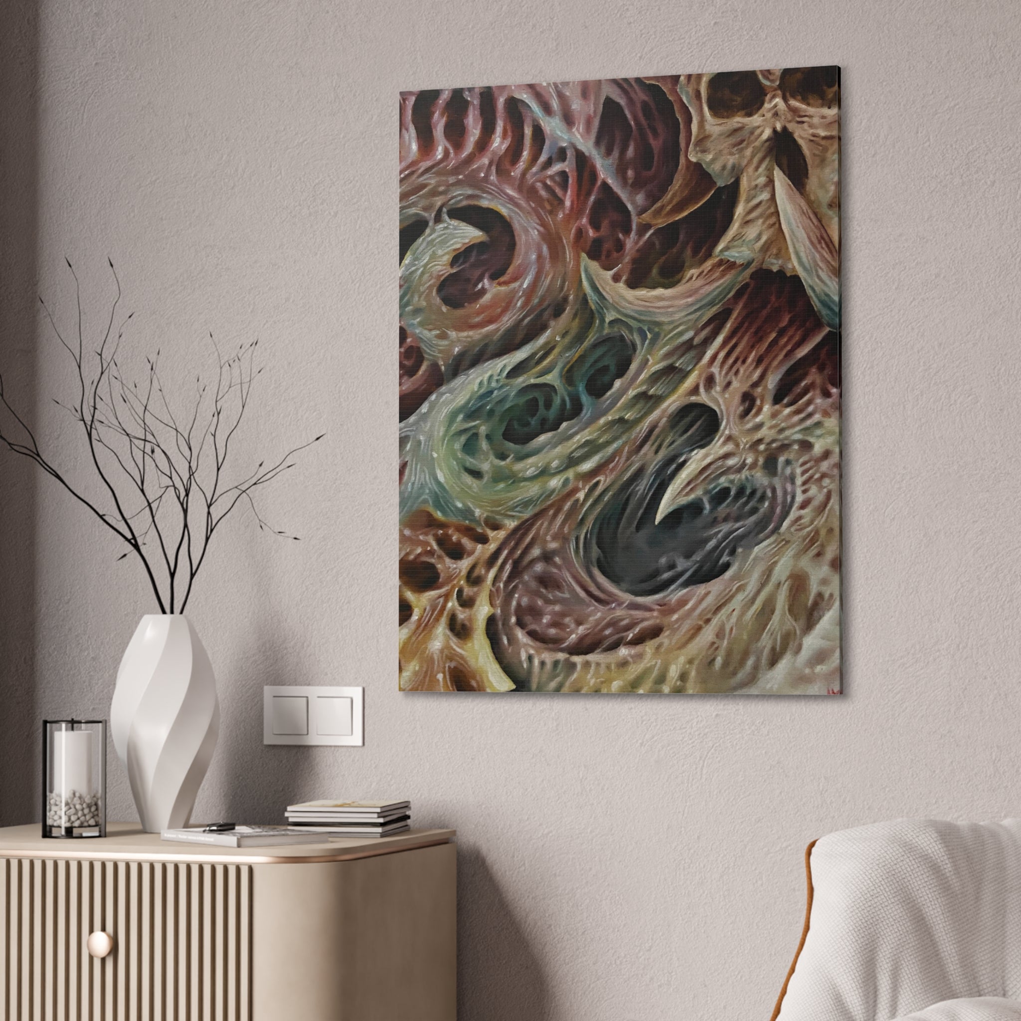 Liquid Slimy Dreams (LSD) Canvas