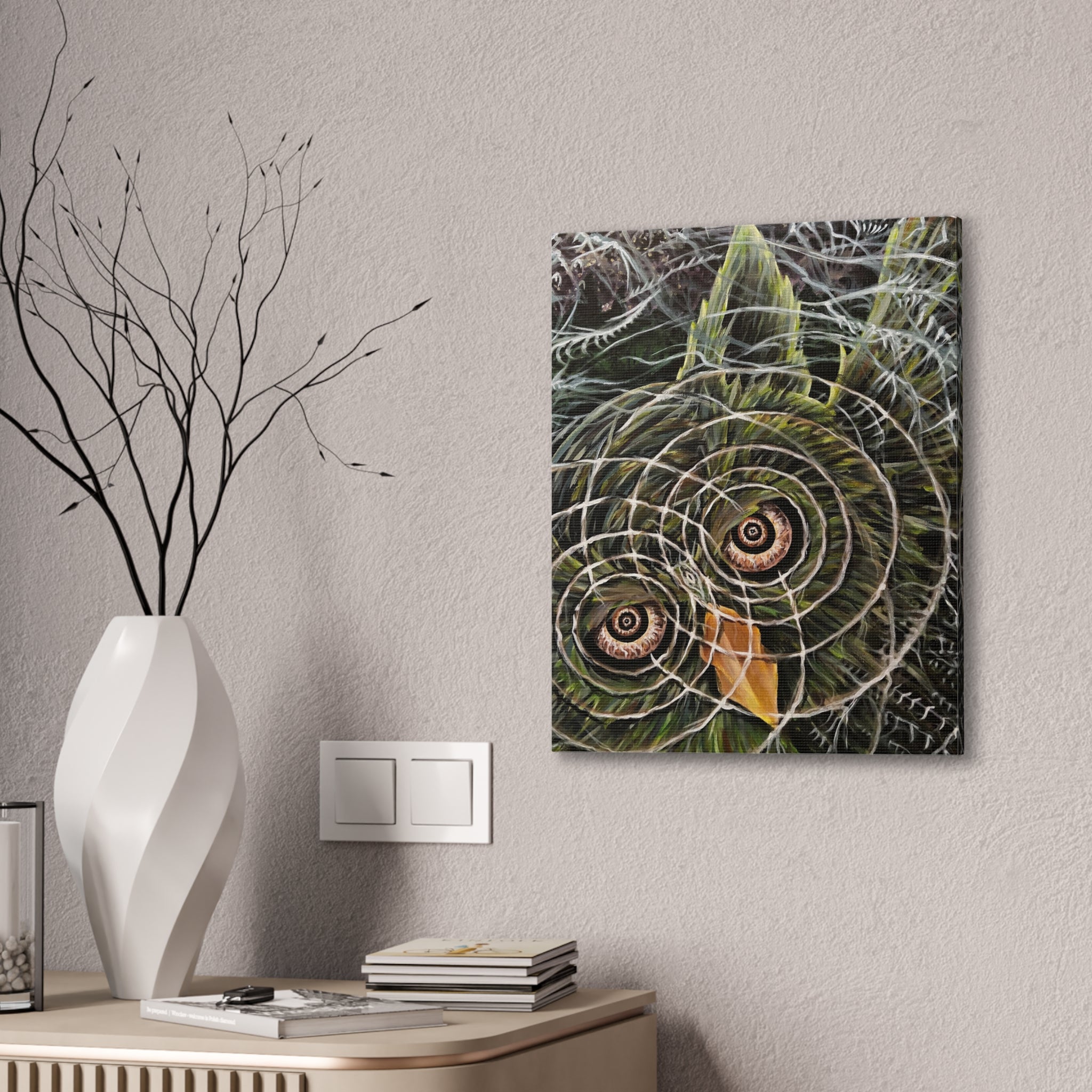 Hoo-Lucinations Canvas