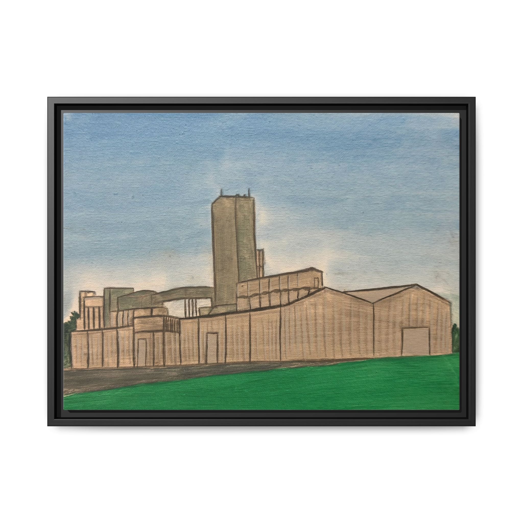 Carlisle, Arkansas - Day 39 - Pushing The Art Framed Canvas