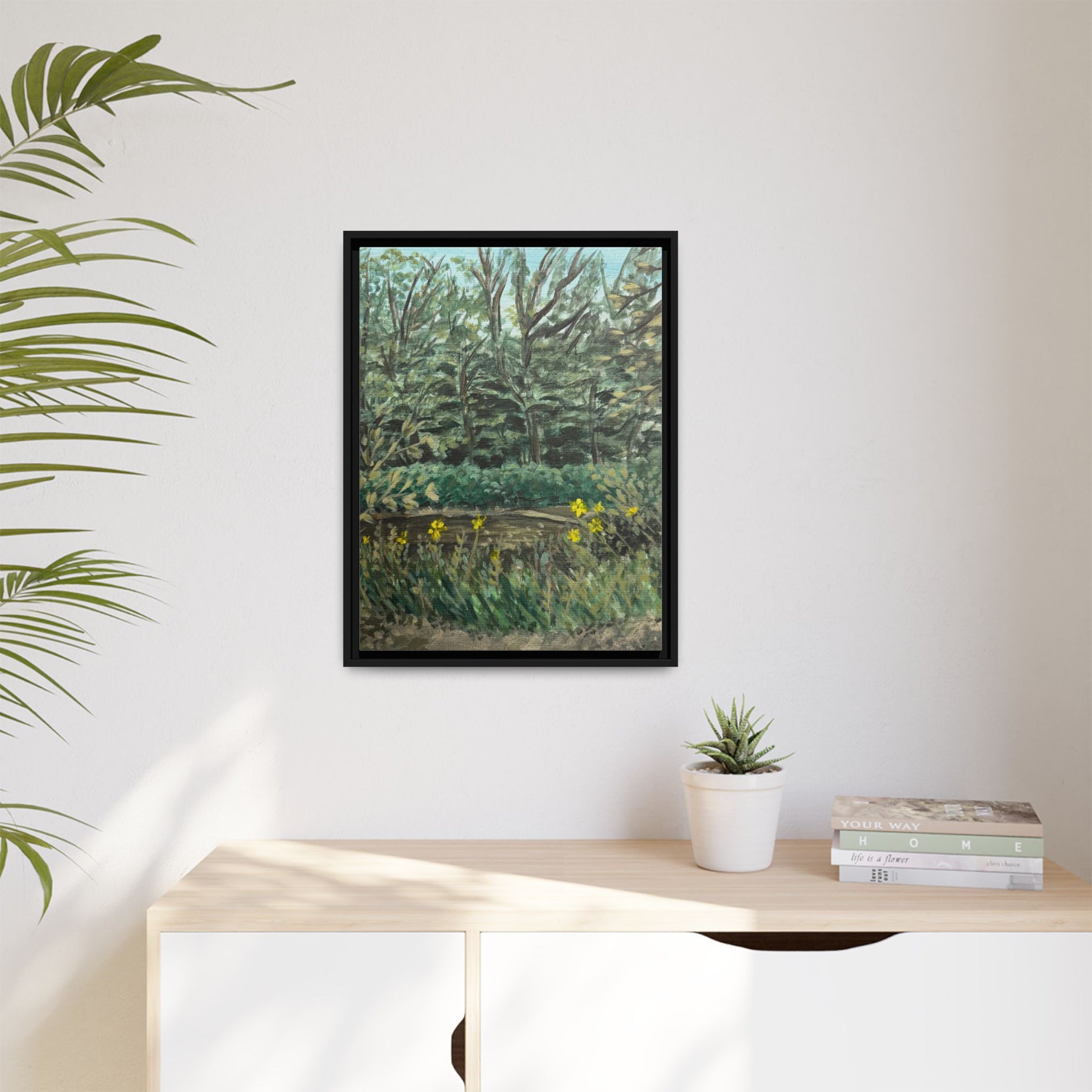 Rock Creek Park, DC - Day 7- Pushing The Art Framed Canvas