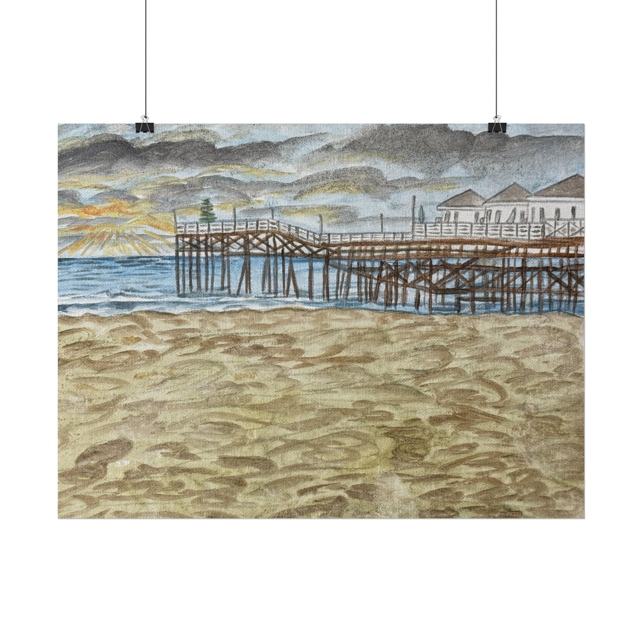 San Diego Crystal Pier, California- Pushing The Art Day 105