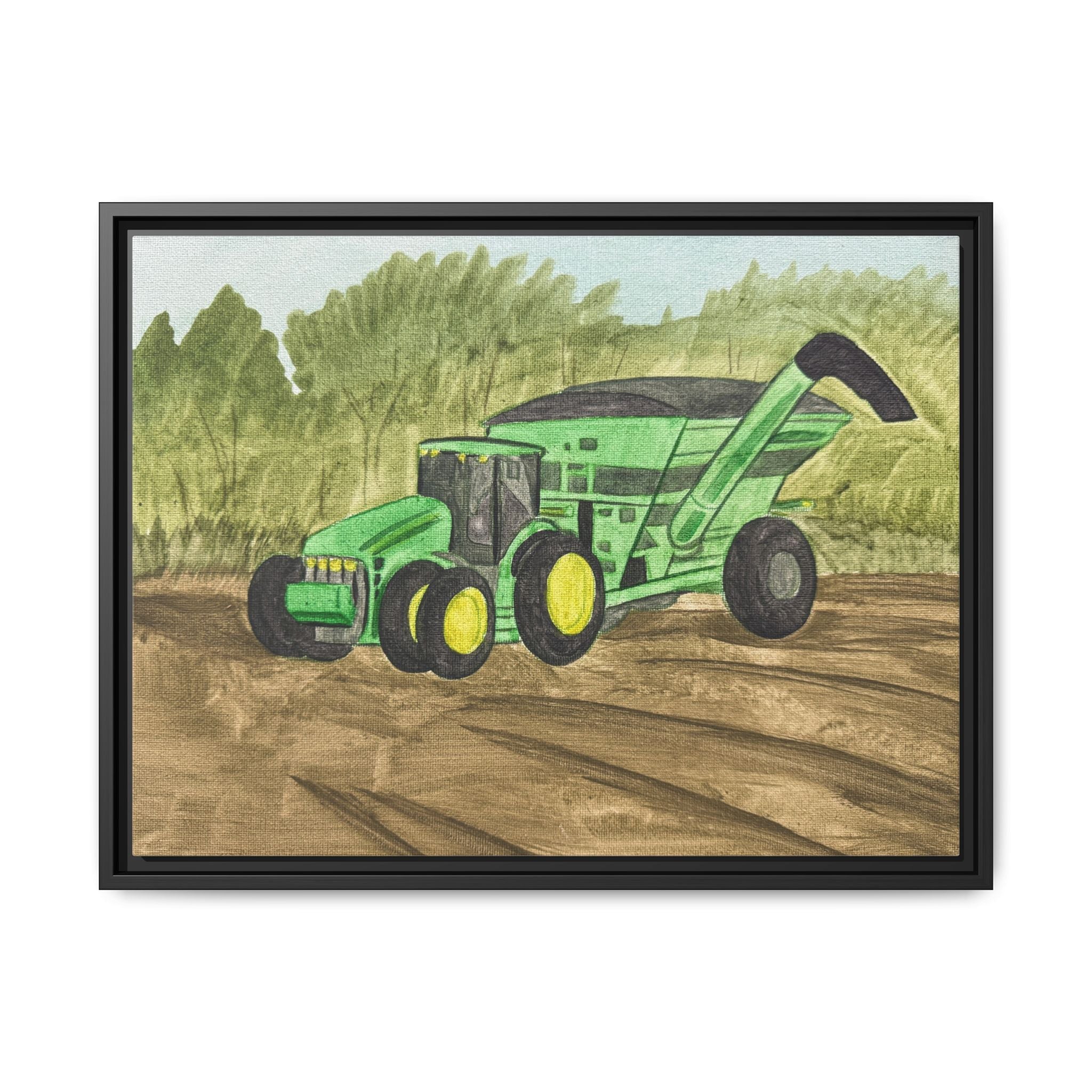 Humboldt, Tennessee - Day 35 - Pushing The Art Framed Canvas