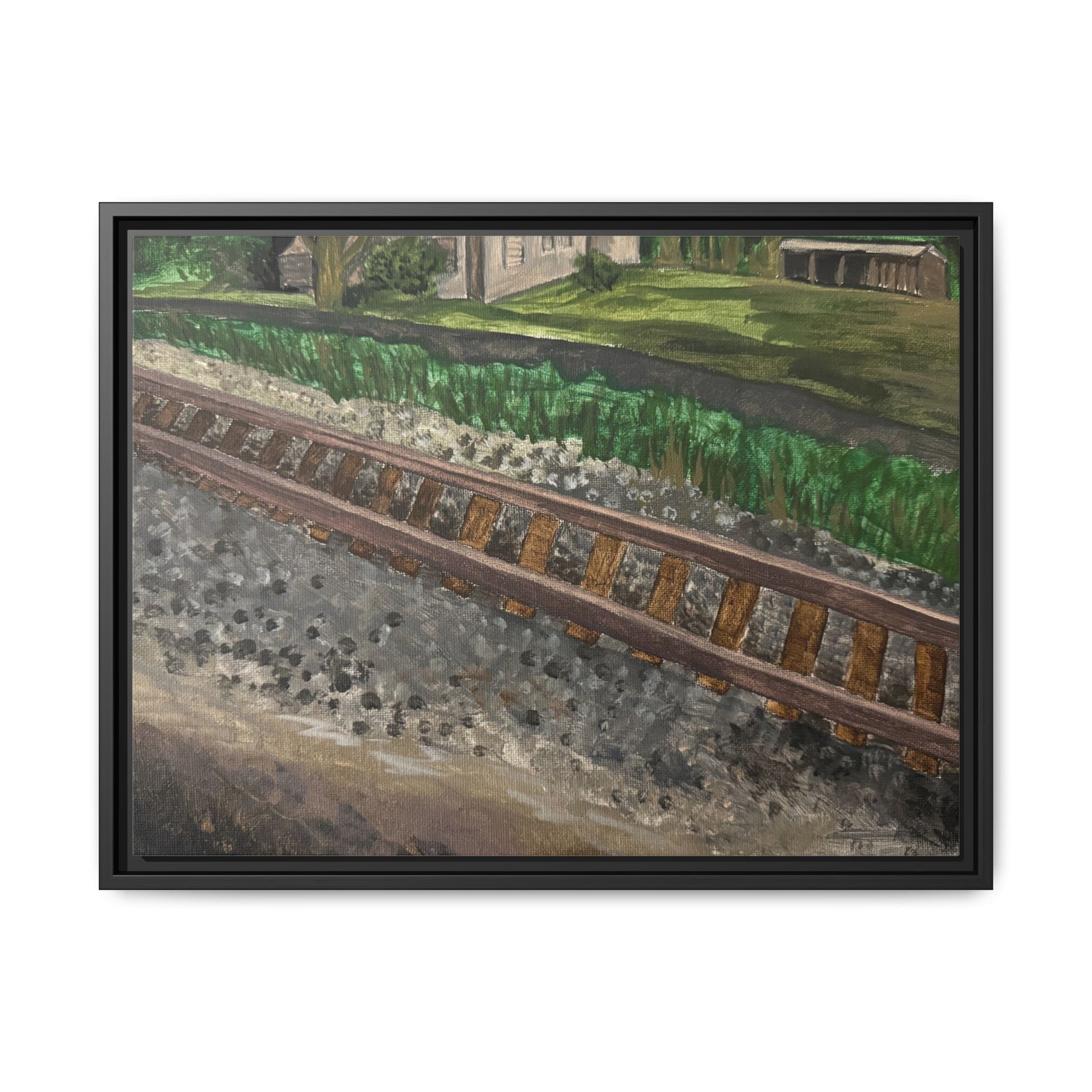 Culpeper, Virginia - Day 11 - Pushing The Art Framed Canvas