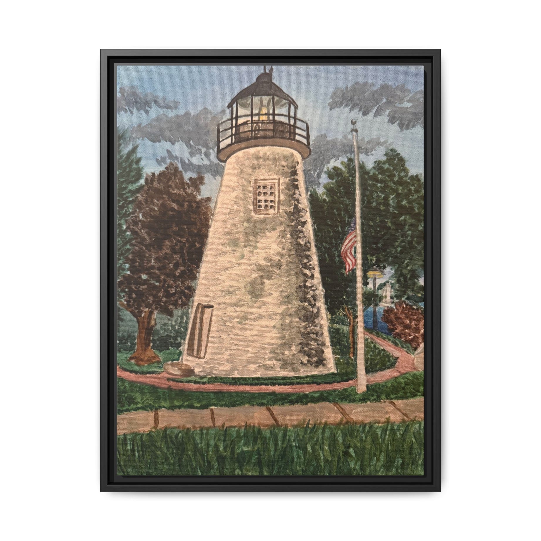 Havre de Grace, Maryland - Day 4- Pushing The Art Framed Canvas