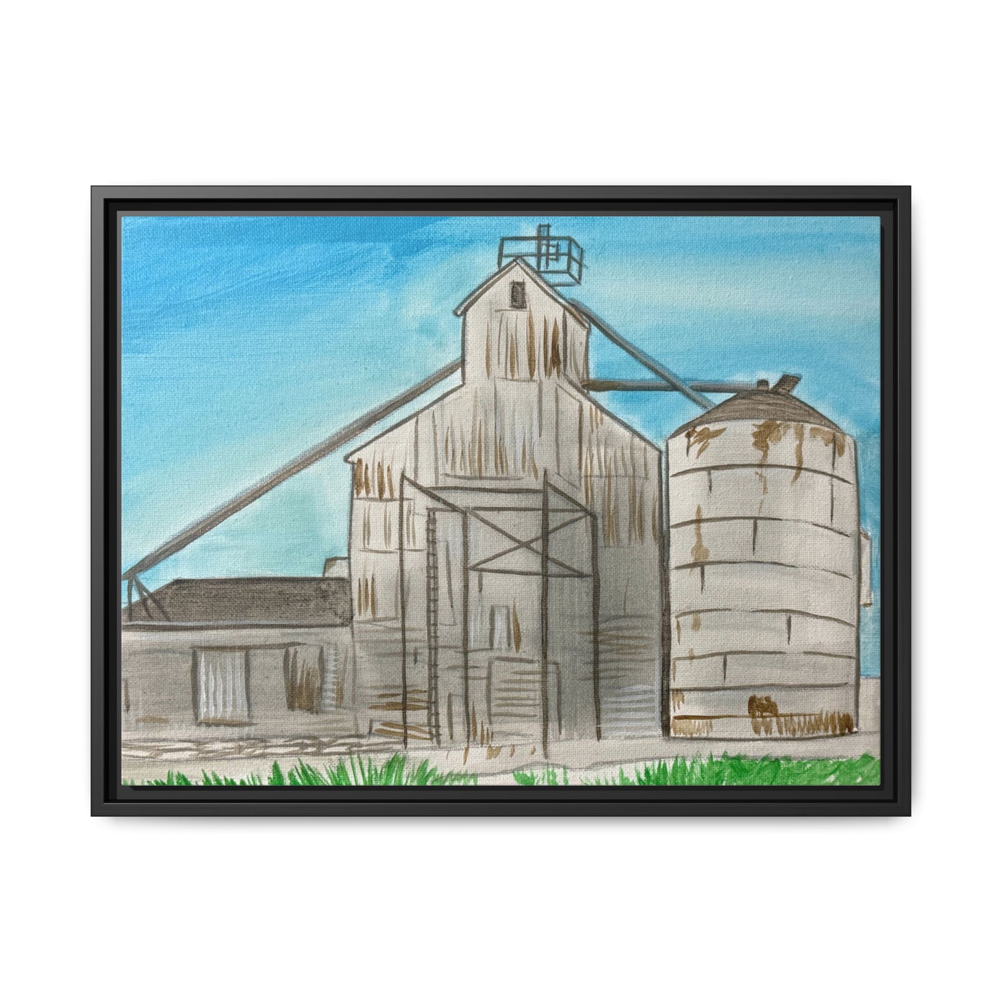 Henryetta, Oklahoma - Day 46 - Pushing The Art Framed Canvas