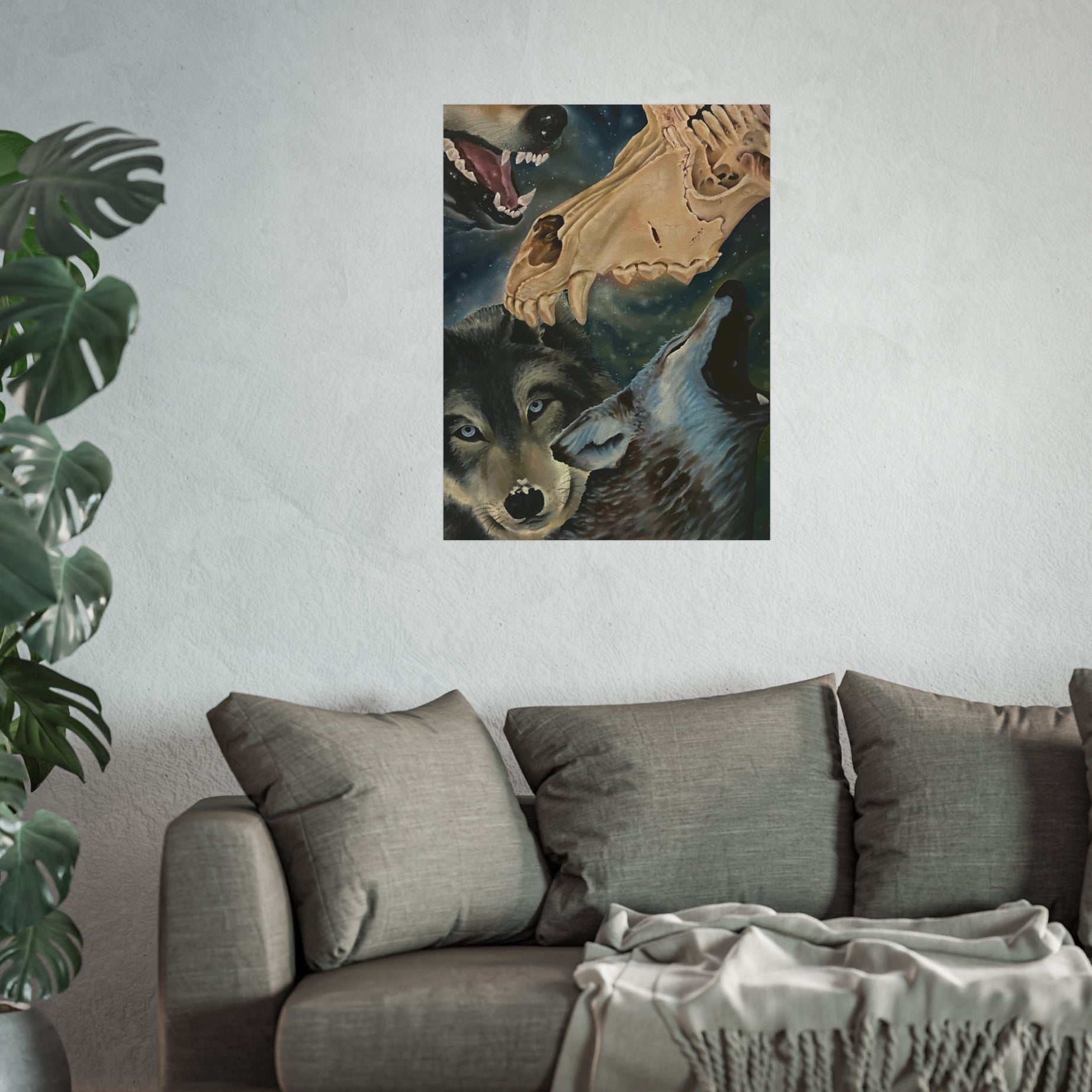 Cry Wolf Fine Art Print