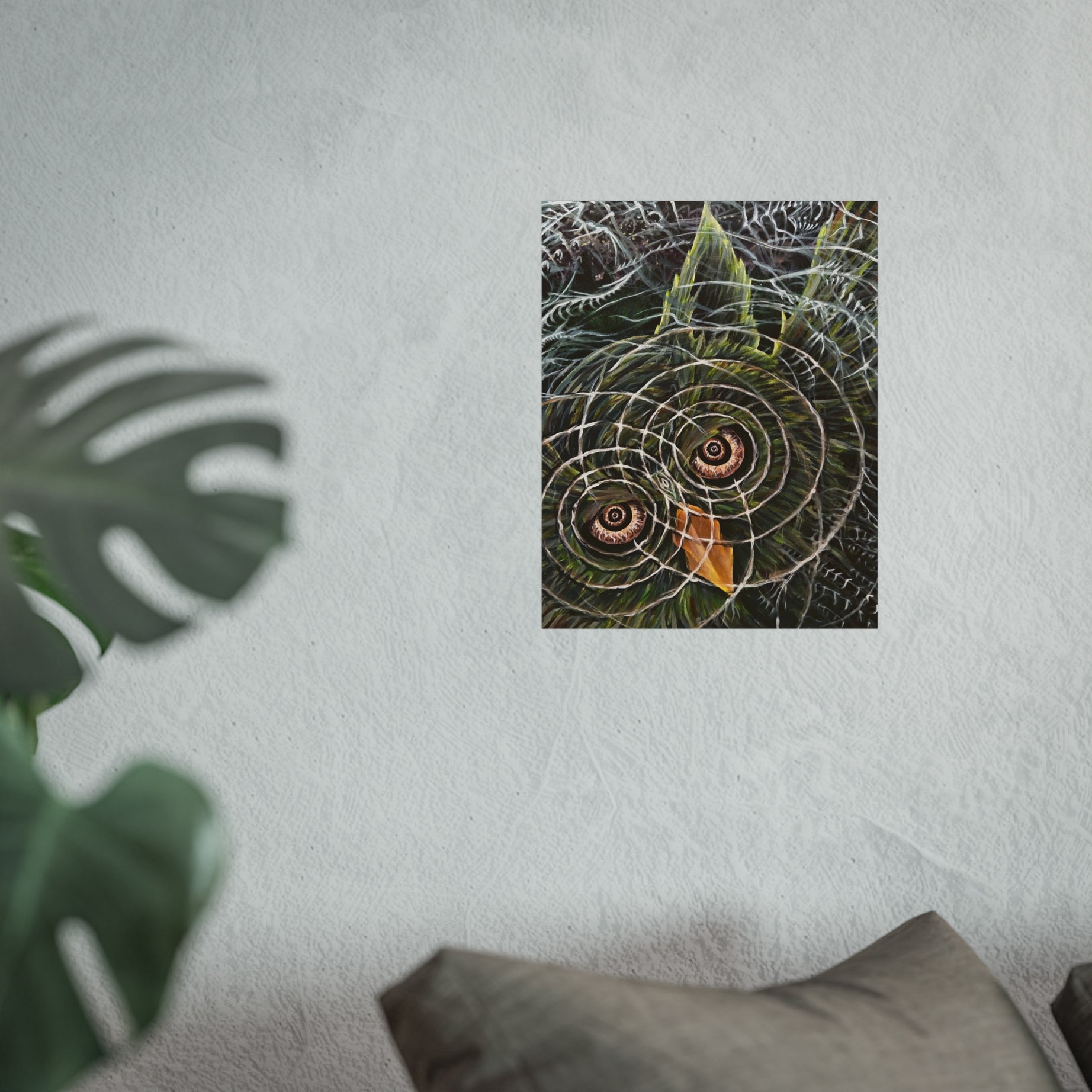 Hoo-Lucinations Fine Art Print