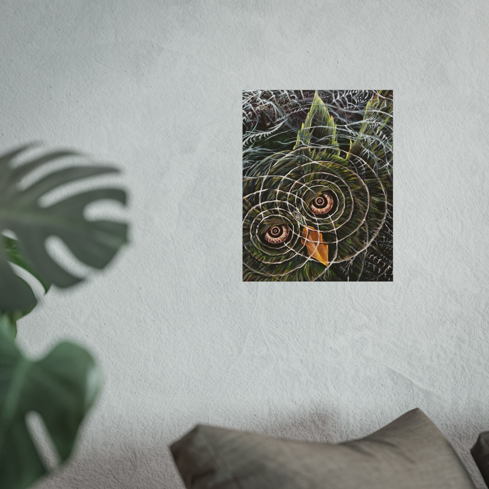 Hoo-Lucinations Fine Art Print