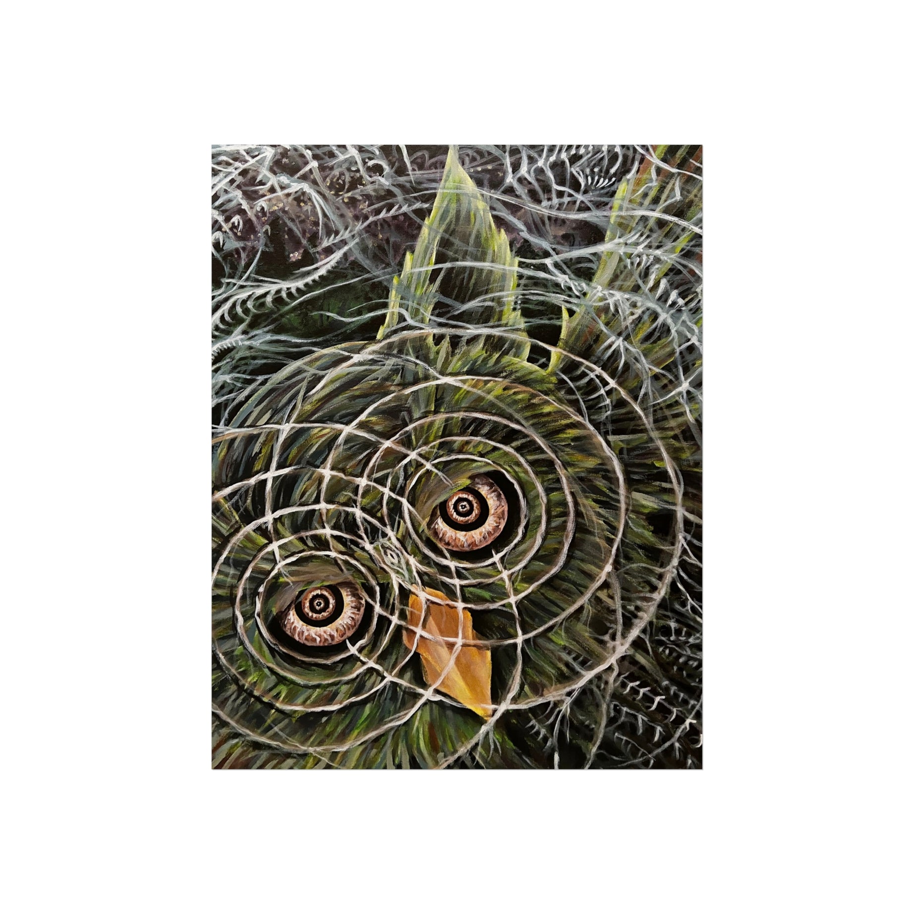 Hoo-Lucinations Fine Art Print