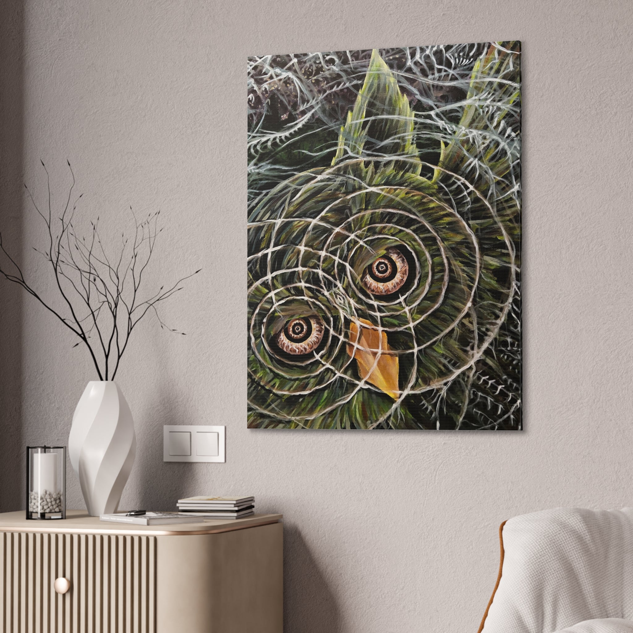 Hoo-Lucinations Canvas