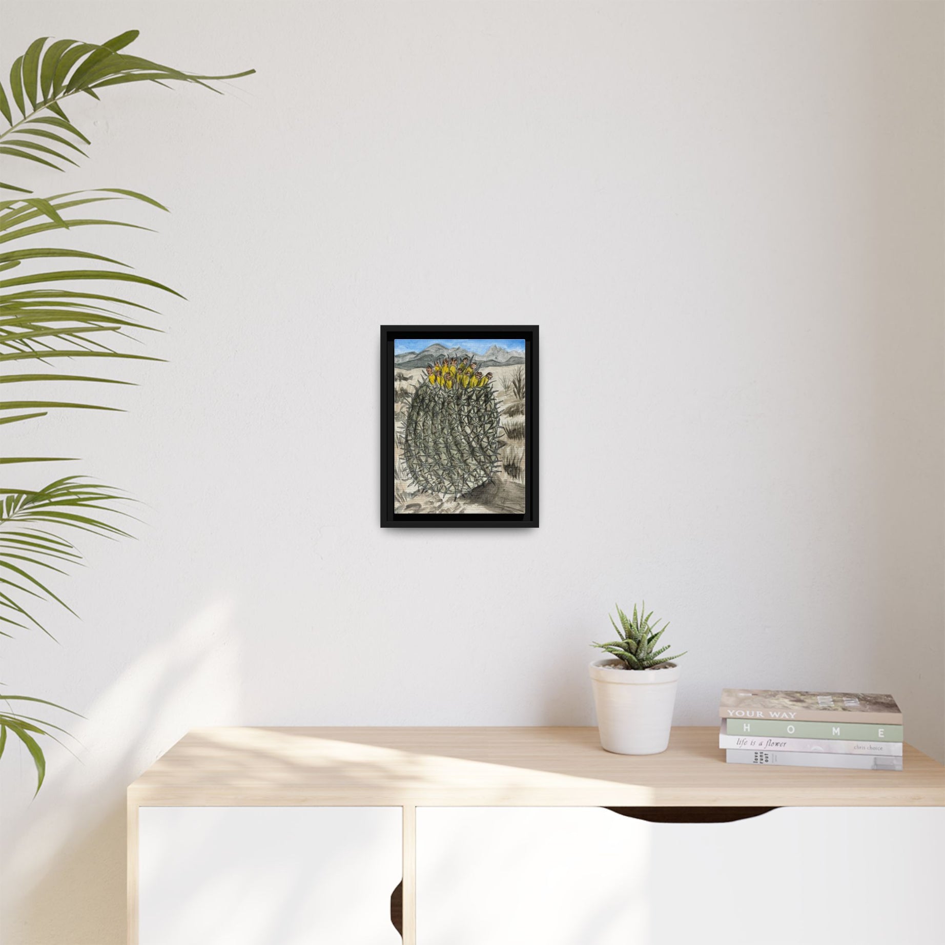 Safford, Arizona - Day 84 - Pushing The Art Framed Canvas