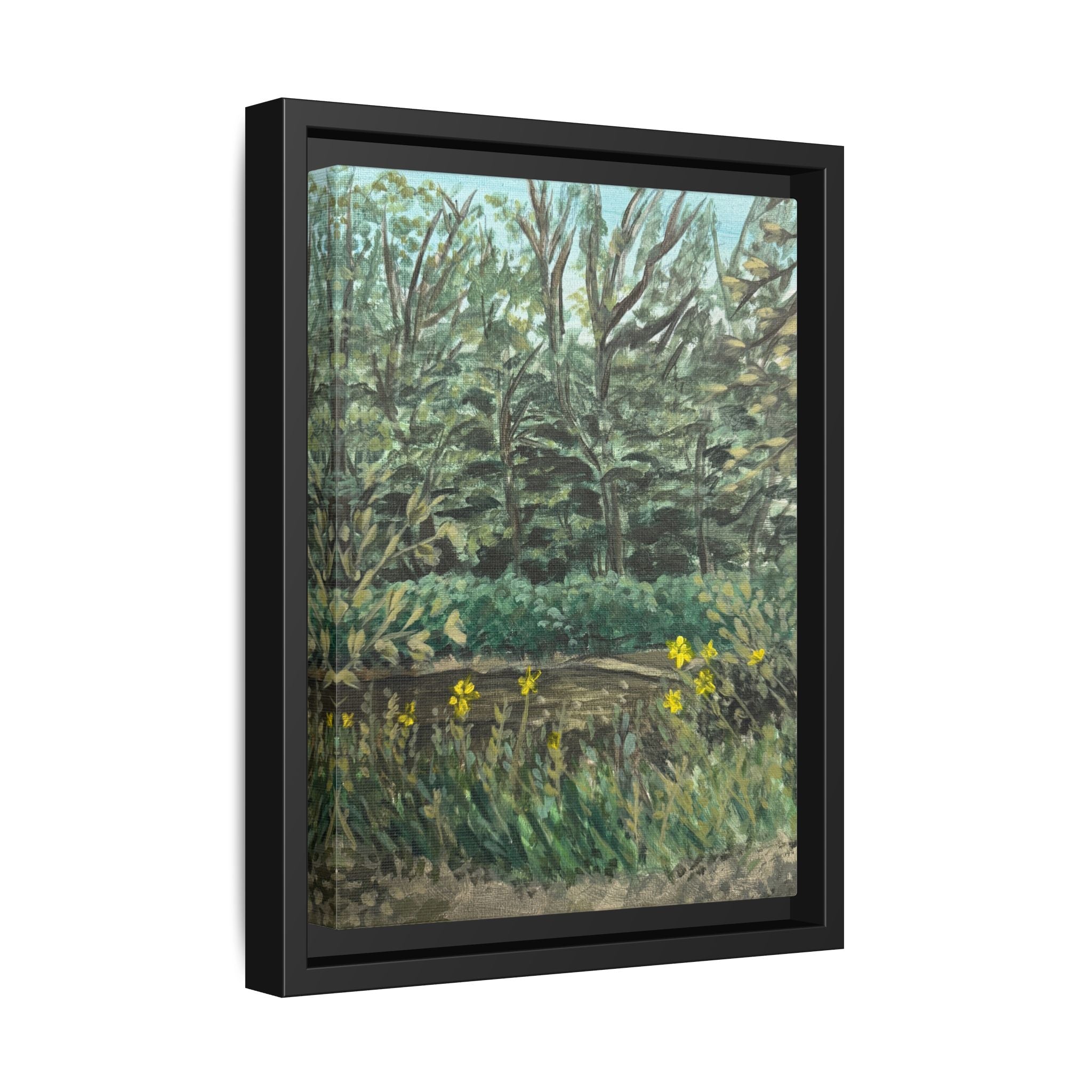 Rock Creek Park, DC - Day 7- Pushing The Art Framed Canvas