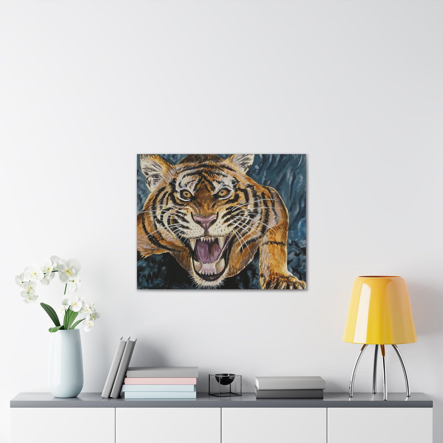 Tiger Tits Canvas