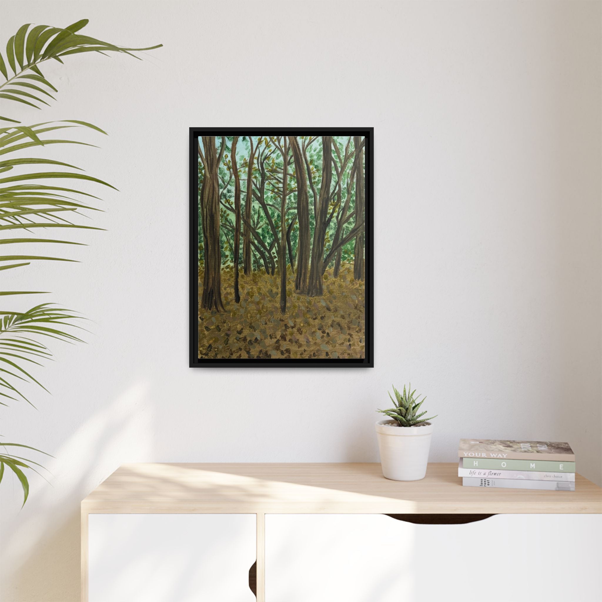 Cookeville, Tennessee - Day 28 - Pushing The Art Framed Canvas