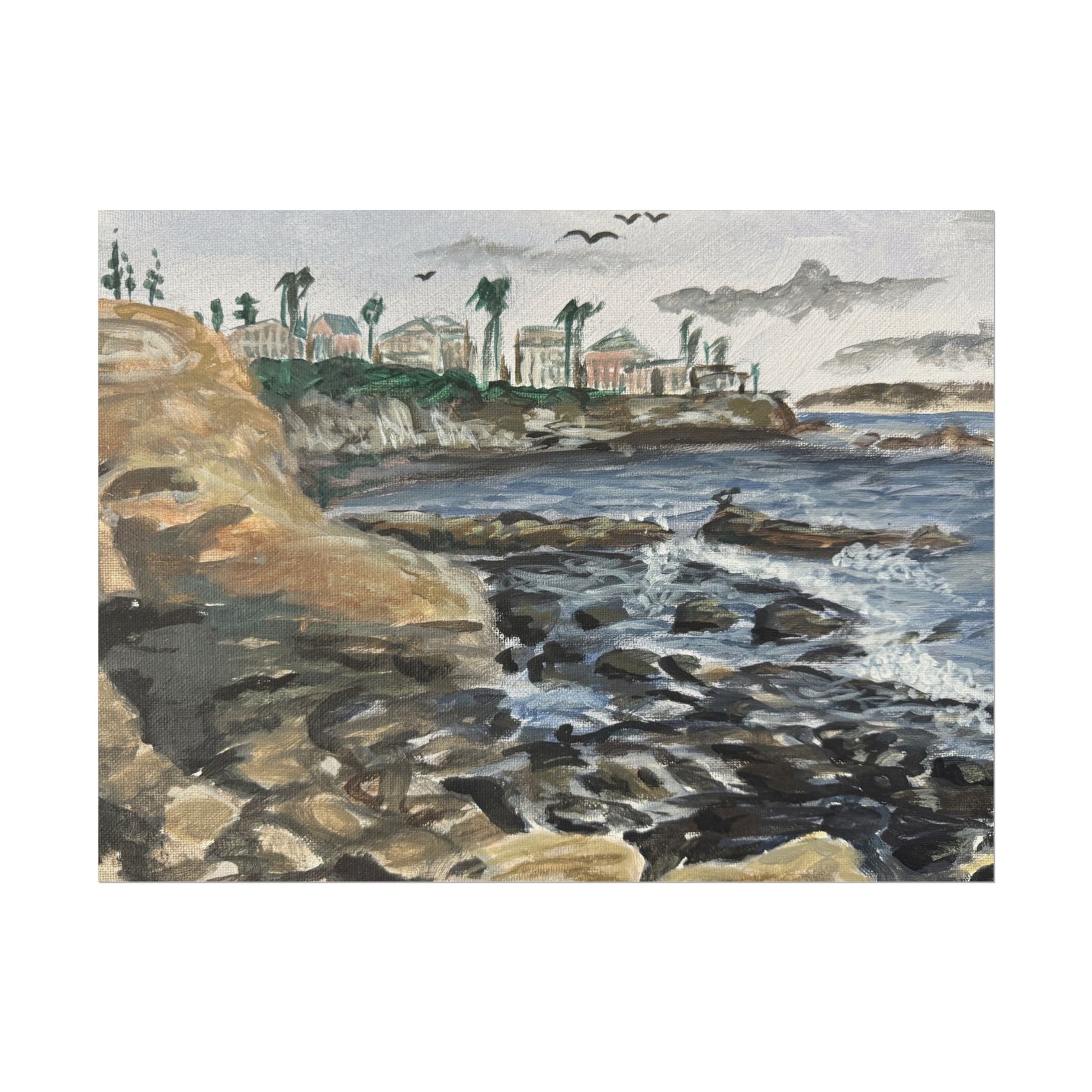 Bird Rock - Pushing The Art Training Print