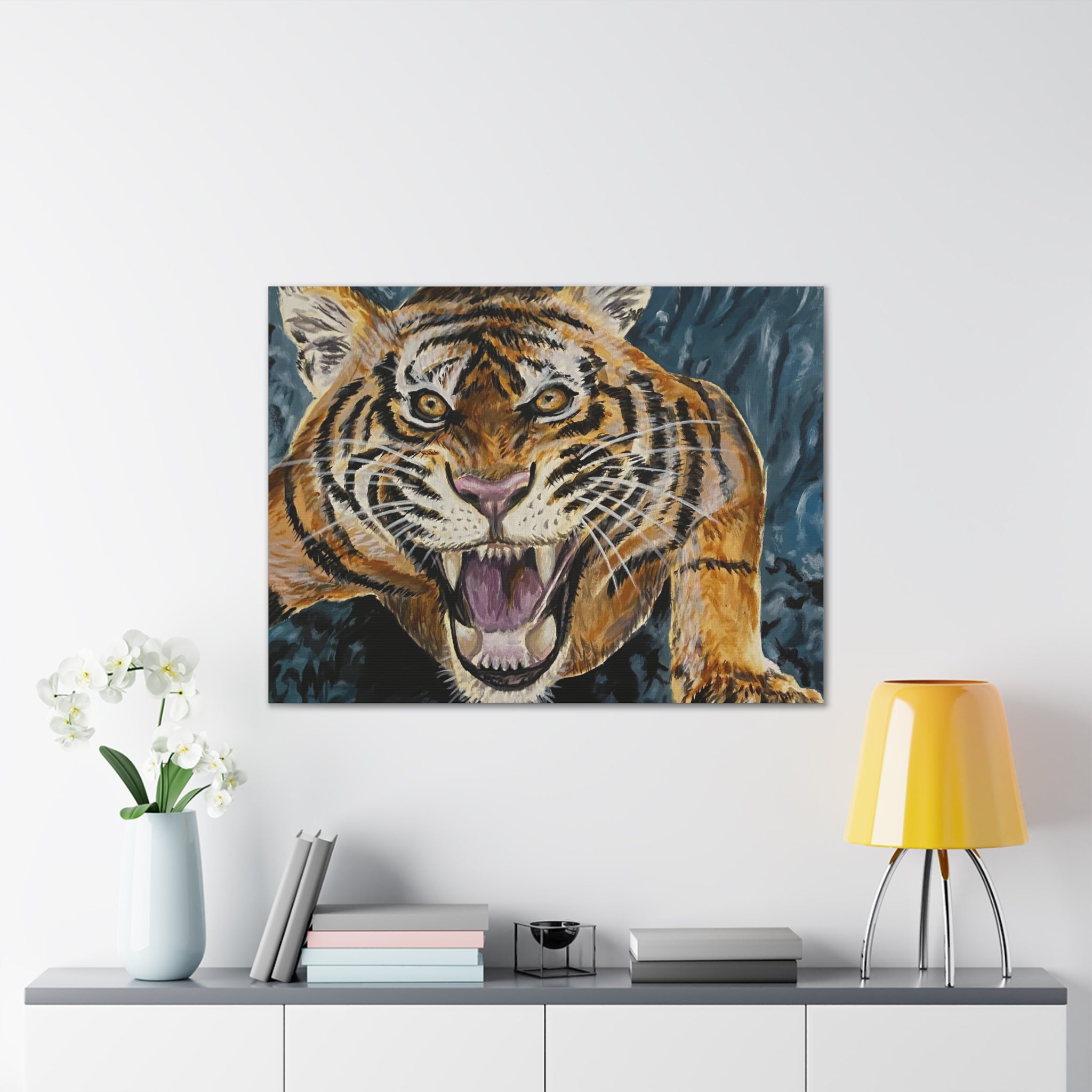 Tiger Tits Canvas