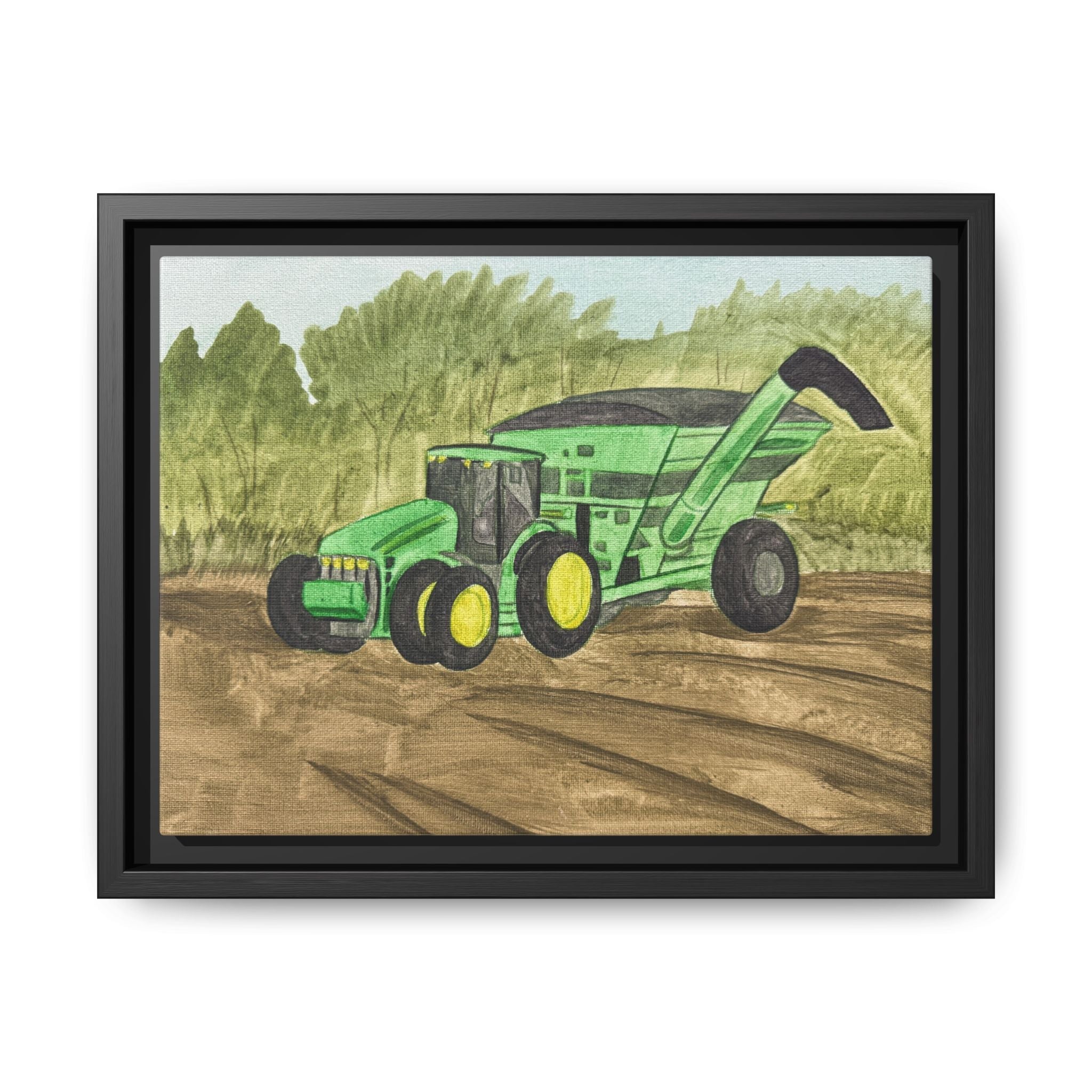 Humboldt, Tennessee - Day 35 - Pushing The Art Framed Canvas