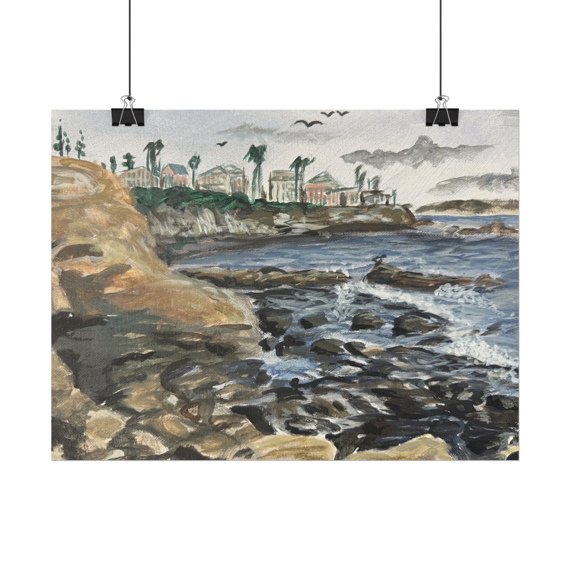 Bird Rock - Pushing The Art Training Print