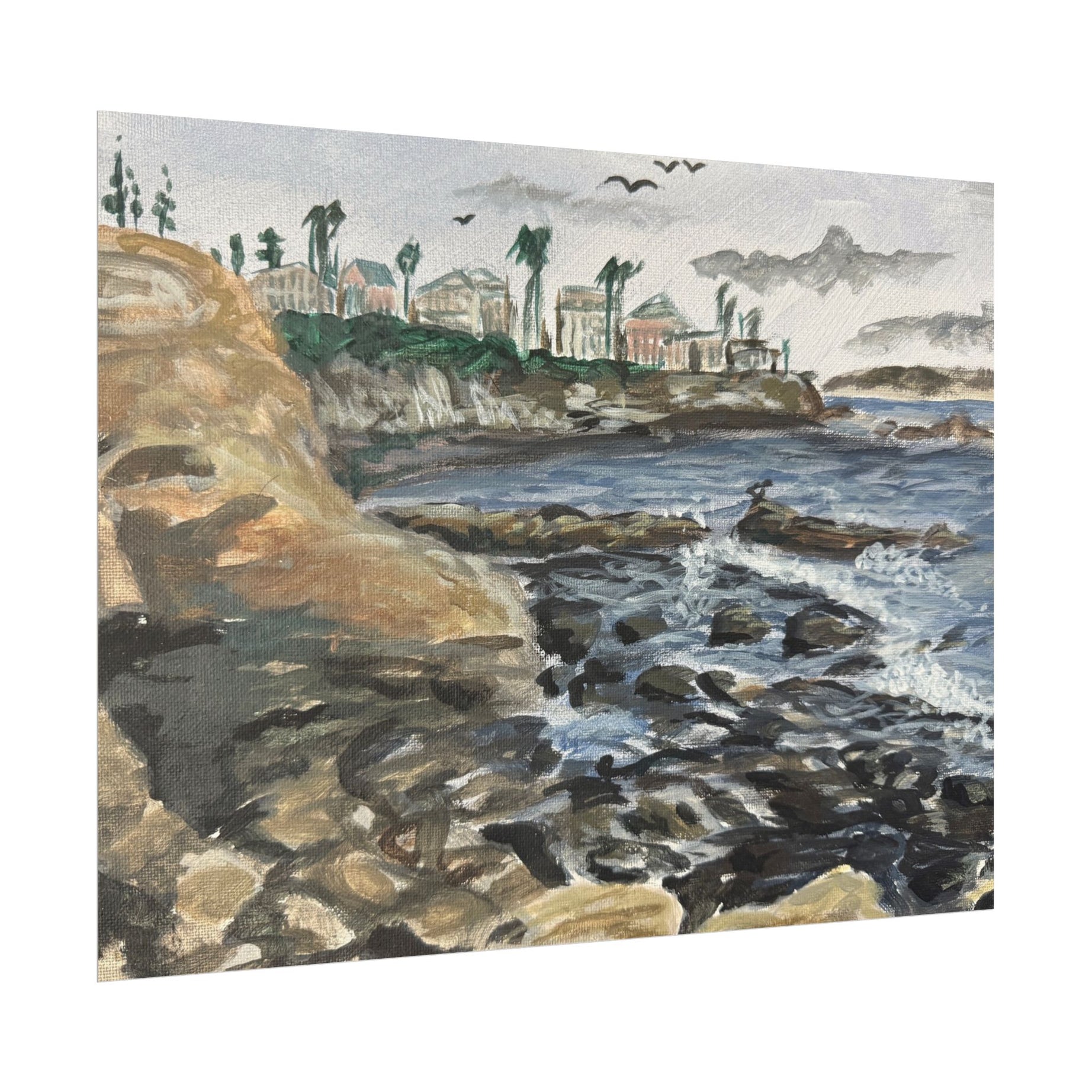 Bird Rock - Pushing The Art Training Print