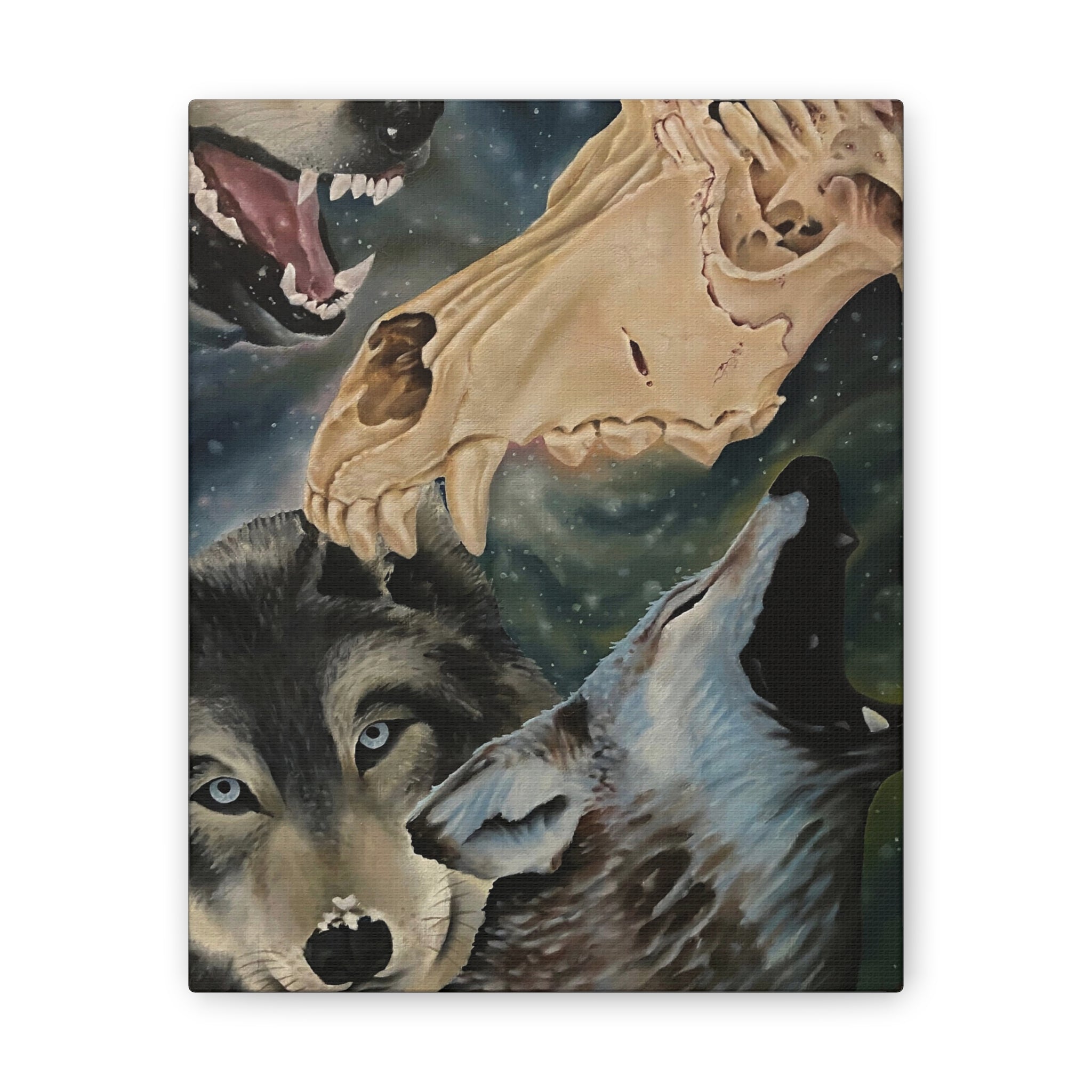 Cry Wolf Canvas
