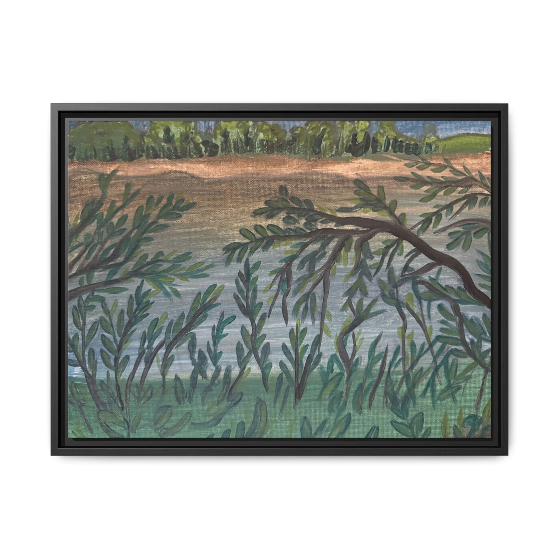 Radford, Virginia - Day 18 - Pushing The Art Framed Canvas