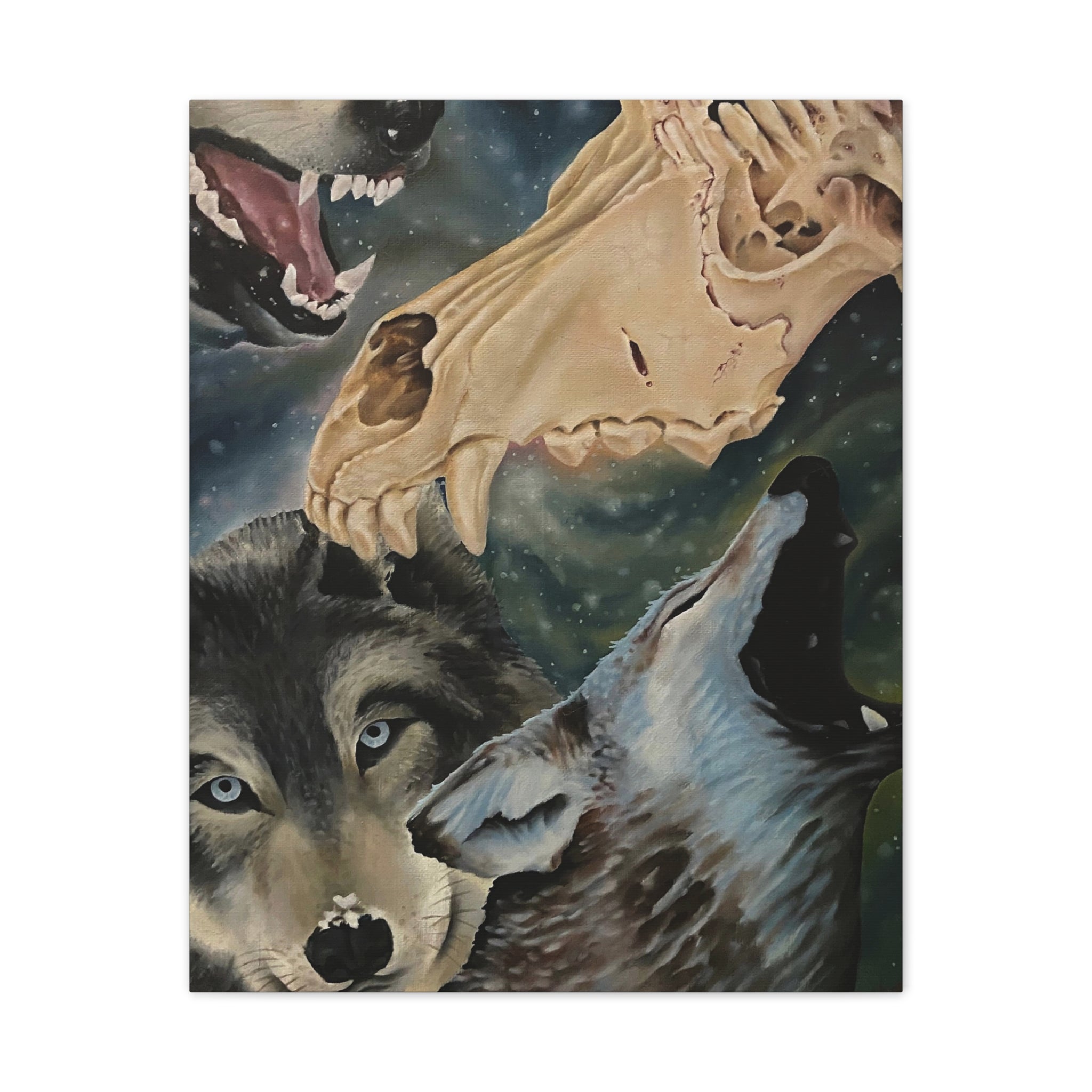 Cry Wolf Canvas