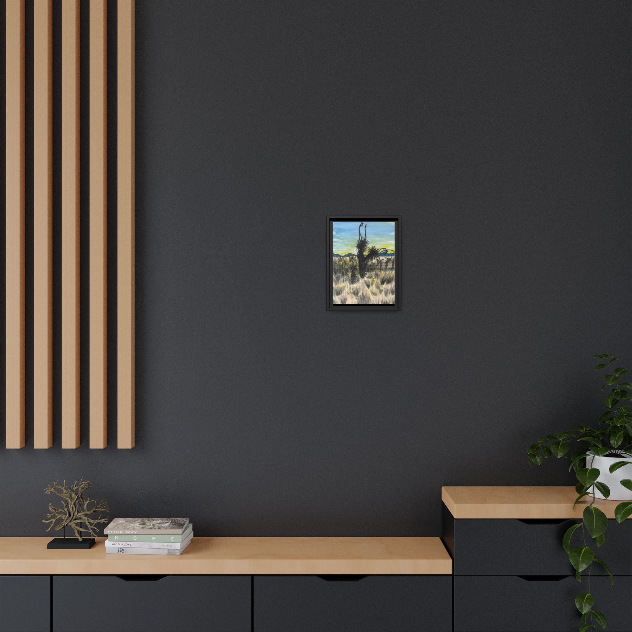 Duncan, Arizona - Day 83 - Pushing The Art Framed Canvas