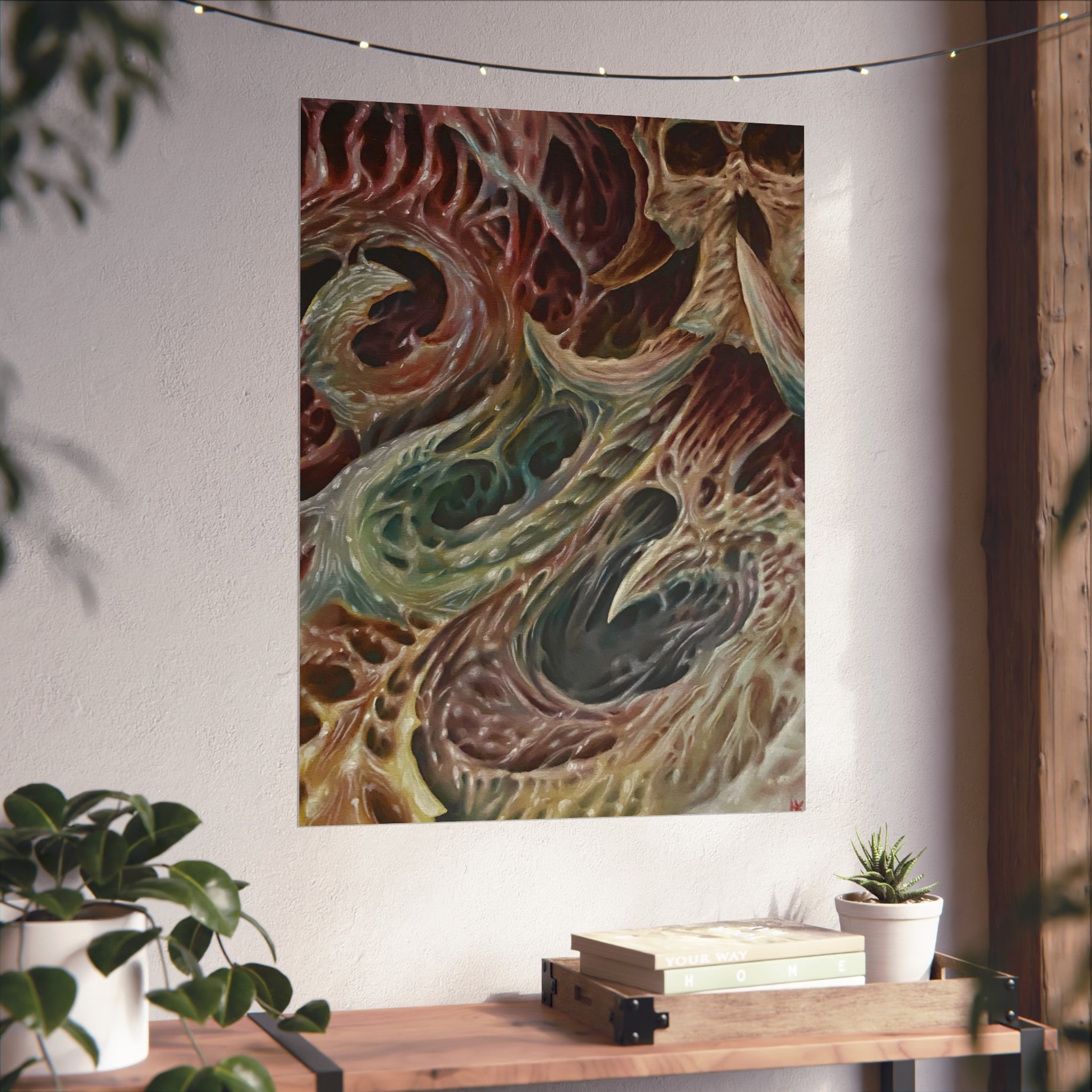 Liquid Slimy Dreams Fine Art Print