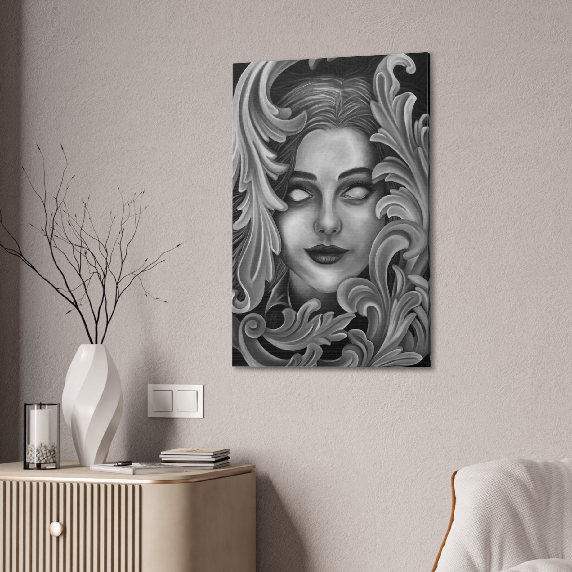 Turn The Blind Eye Canvas