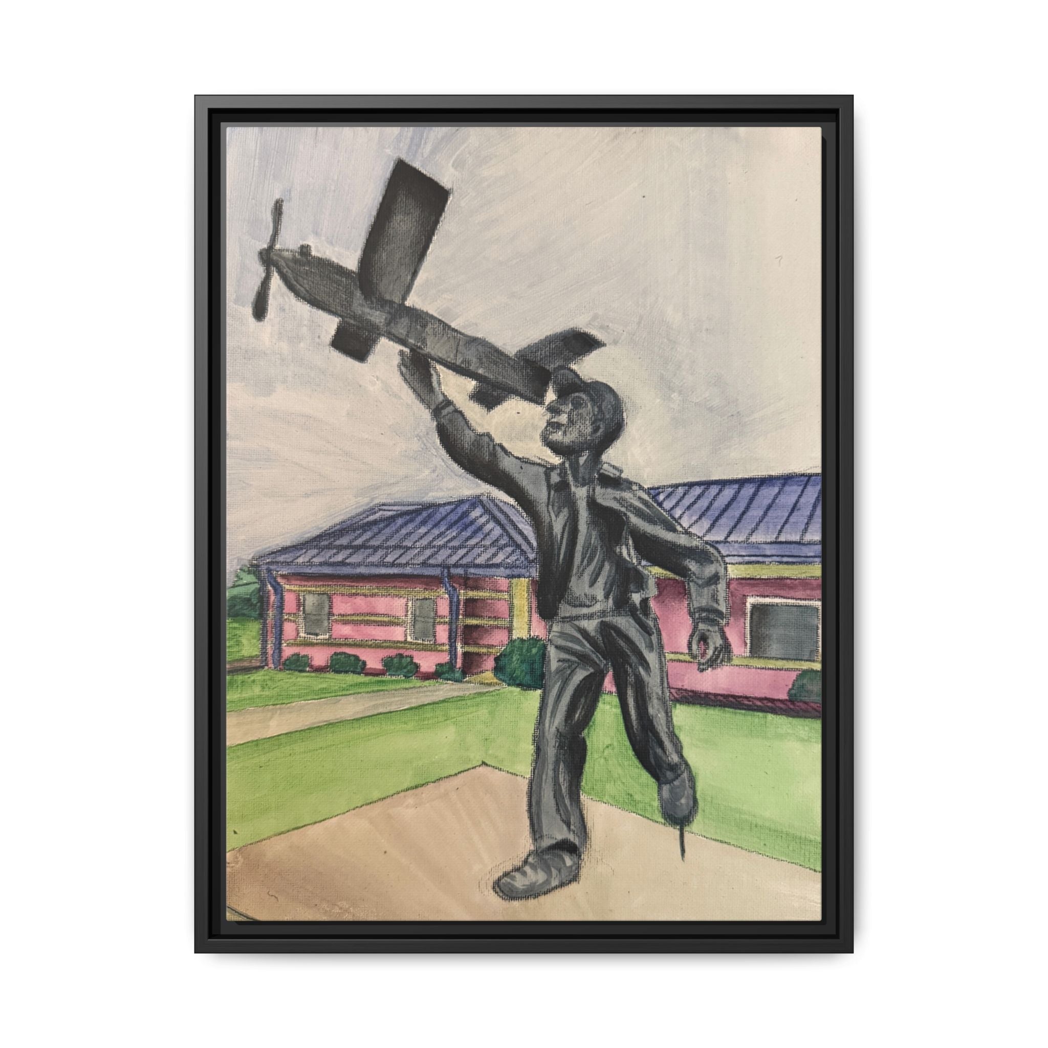 Mountain Empire, Virginia - Day 20 - Pushing The Art Framed Canvas