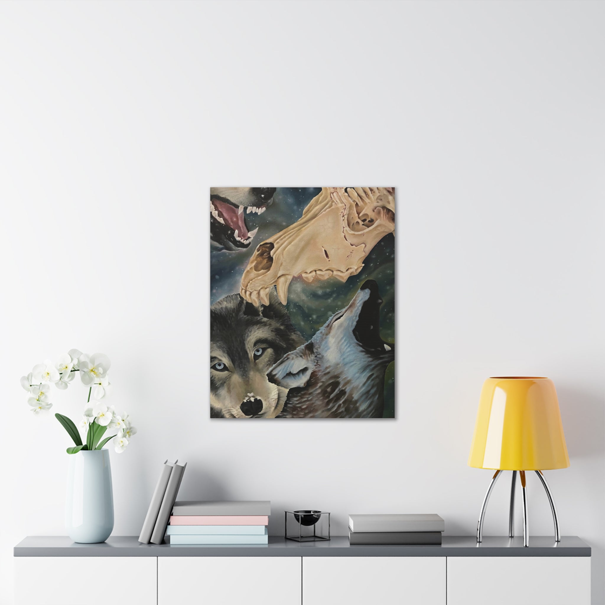 Cry Wolf Canvas