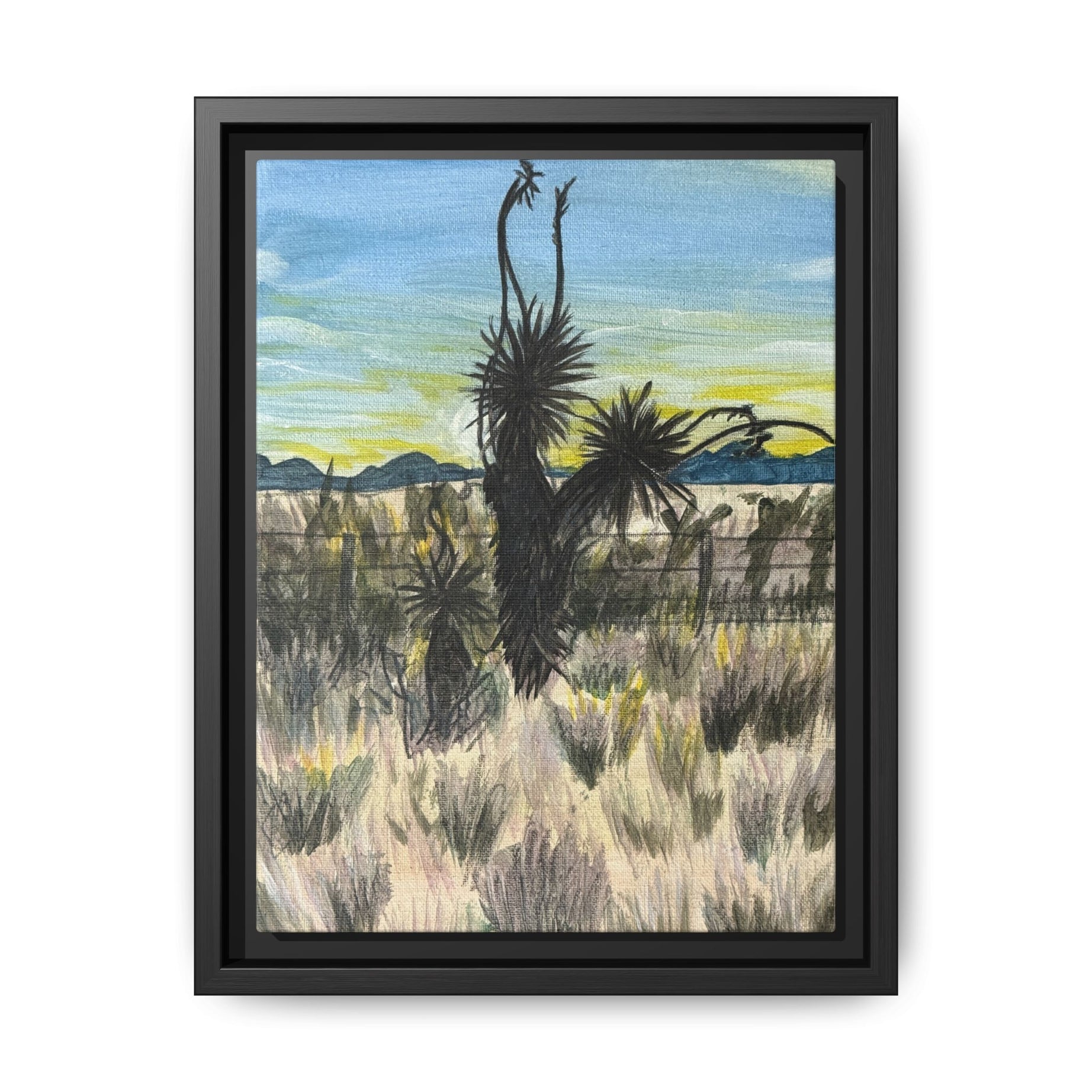 Duncan, Arizona - Day 83 - Pushing The Art Framed Canvas