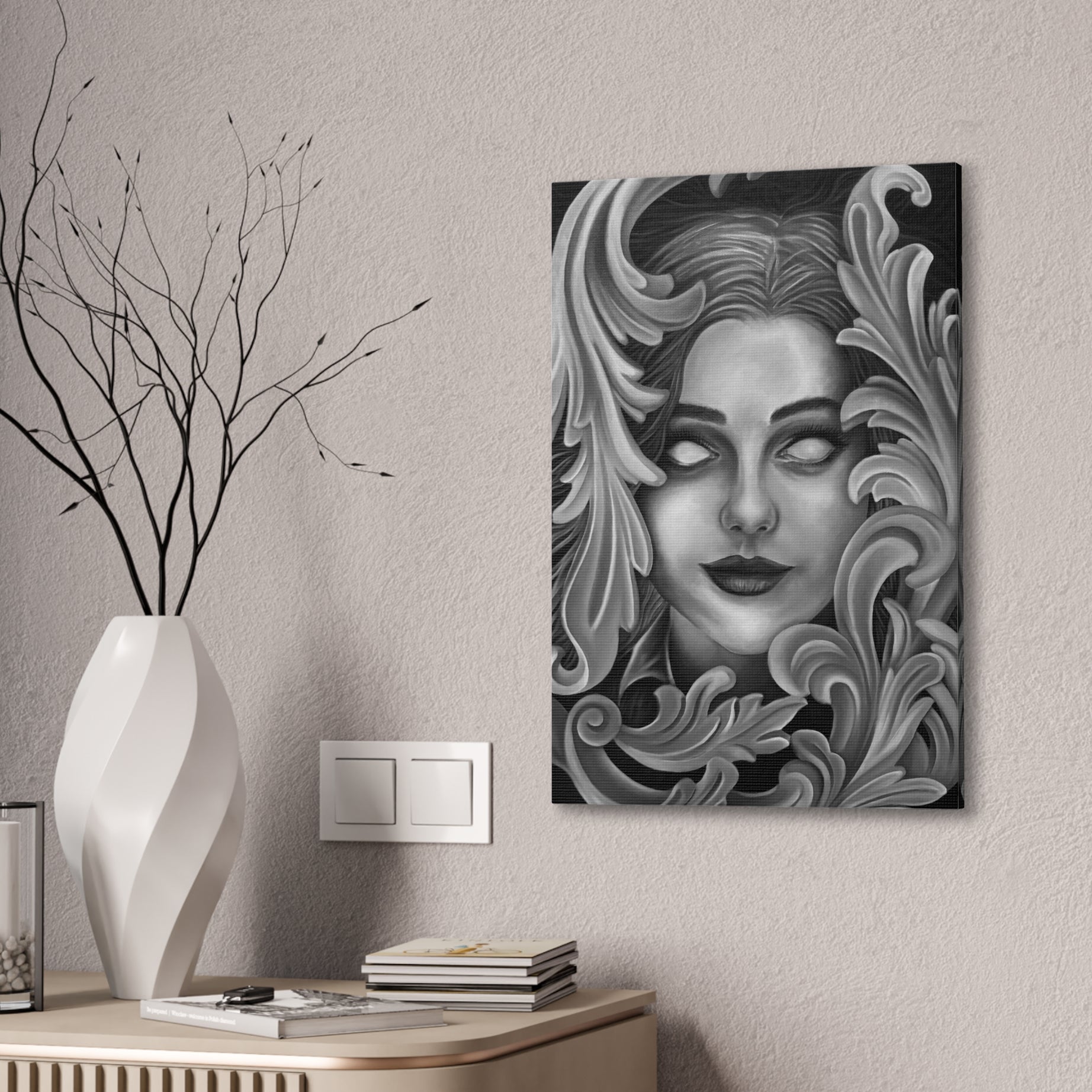 Turn The Blind Eye Canvas