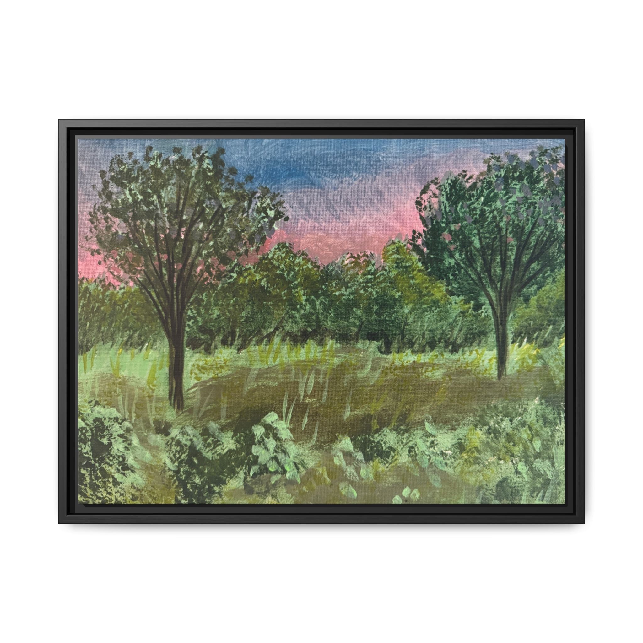 Millington, Tennessee - Day 36 - Pushing The Art Framed Canvas