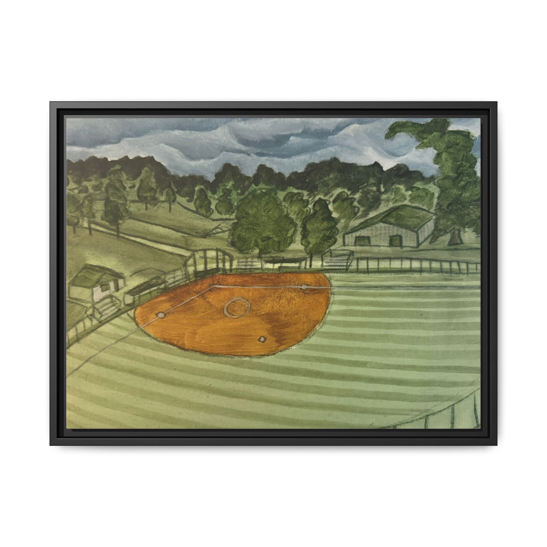 Morristown, Tennessee - Day 23 - Pushing The Art Framed Canvas