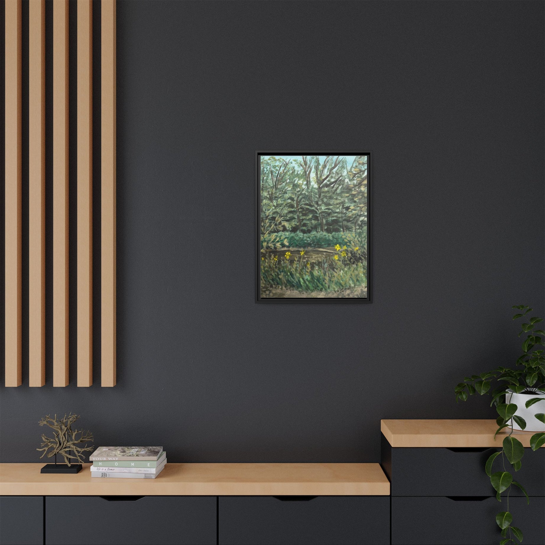 Rock Creek Park, DC - Day 7- Pushing The Art Framed Canvas