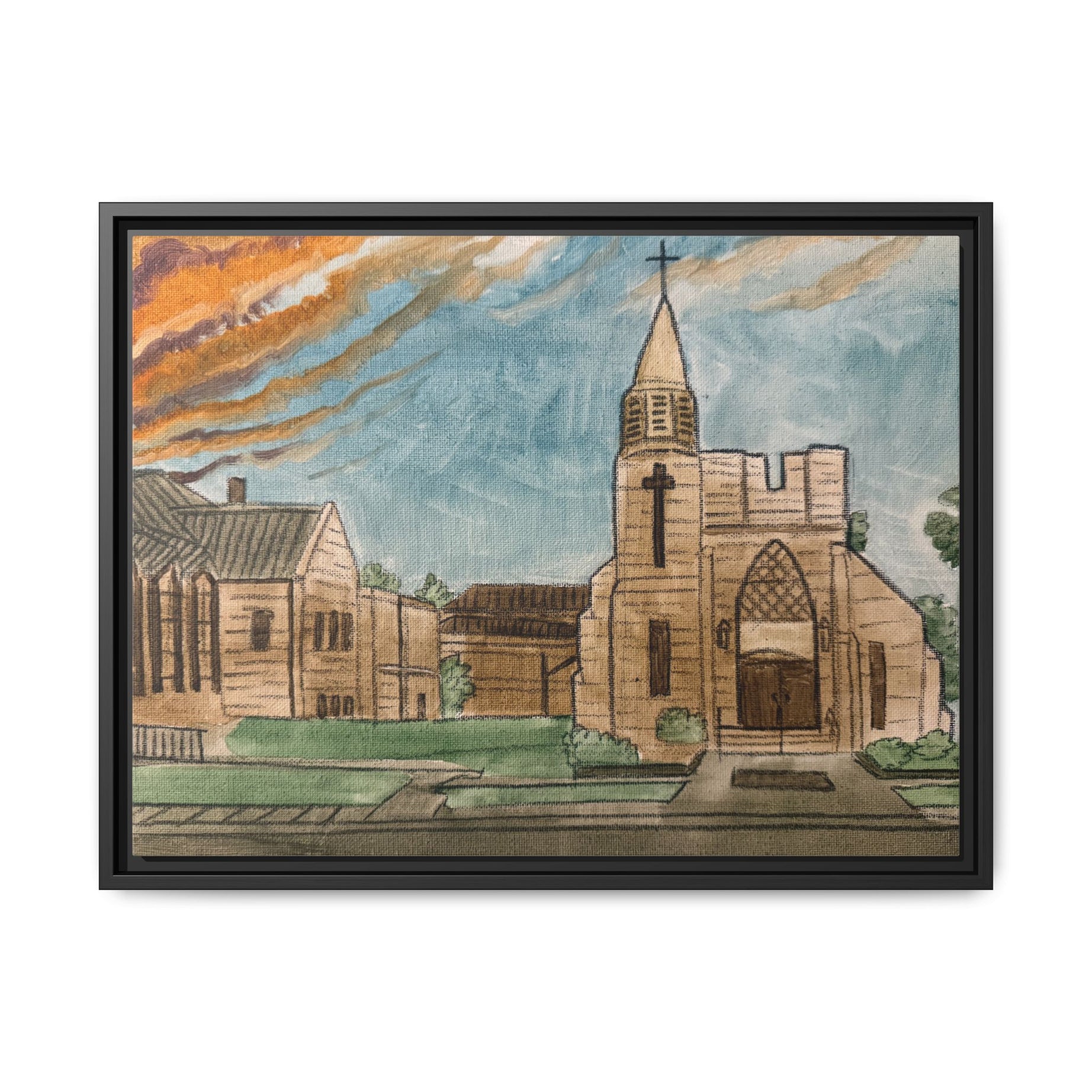 Crossville, Tennessee - Day 27 - Pushing The Art Framed Canvas