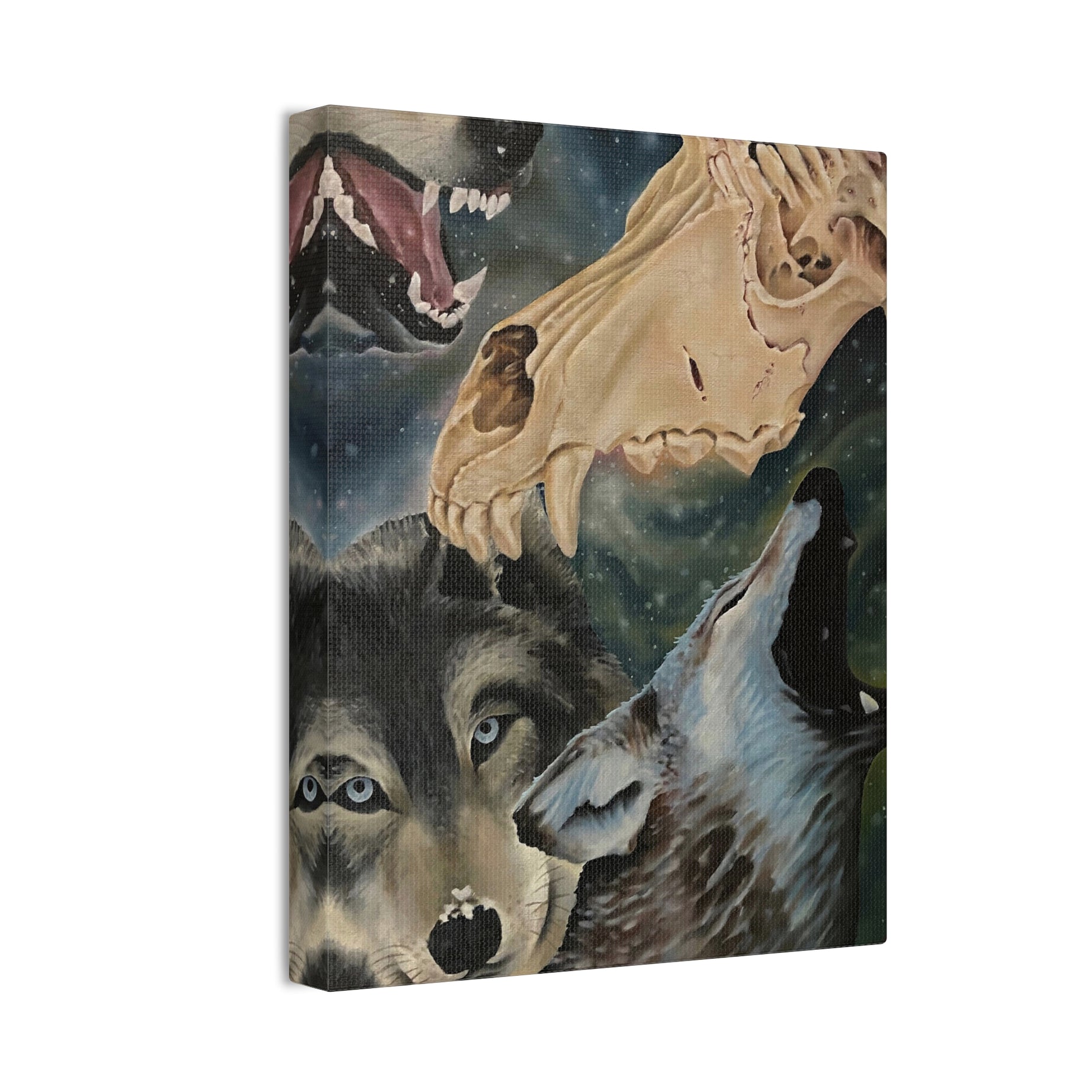 Cry Wolf Canvas