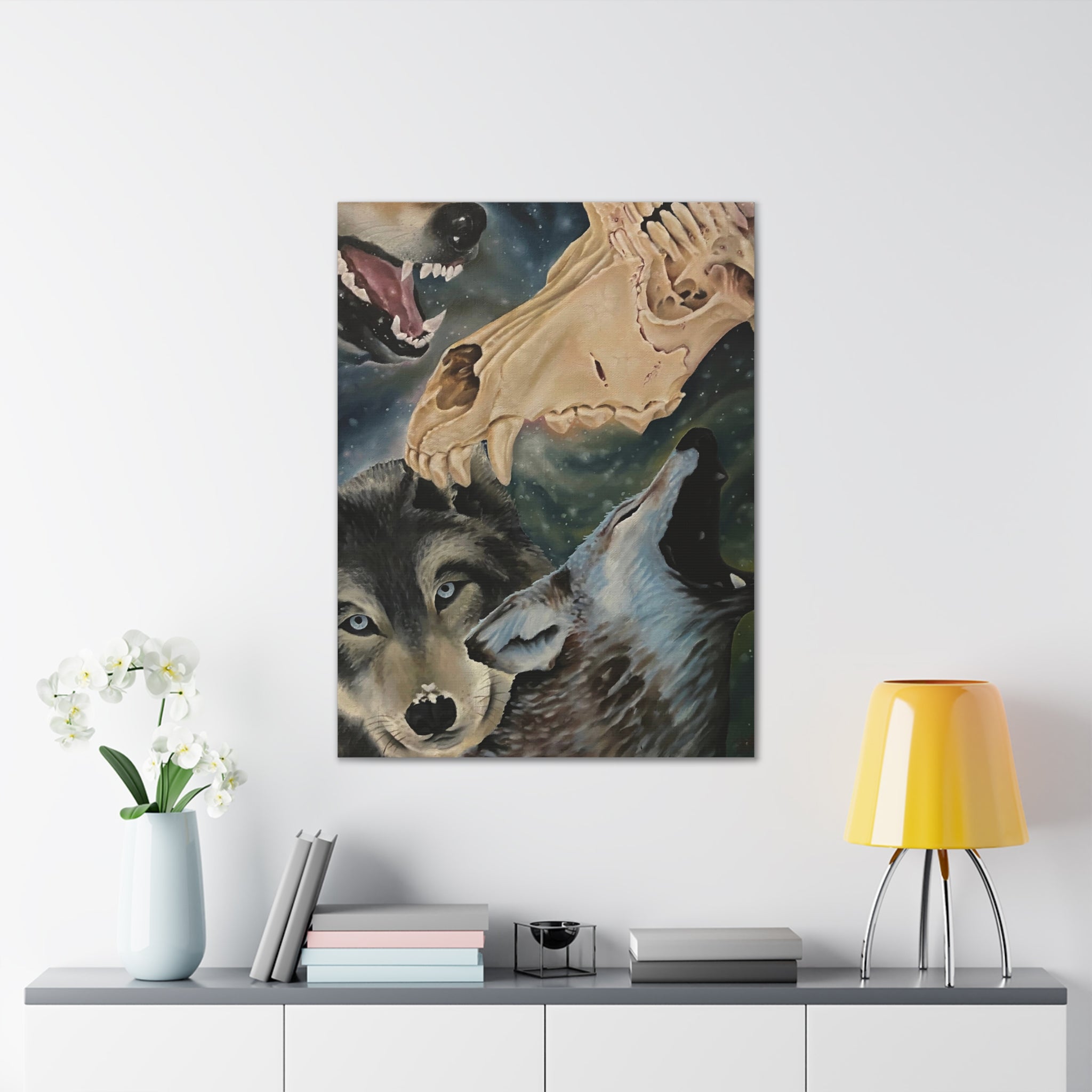 Cry Wolf Canvas