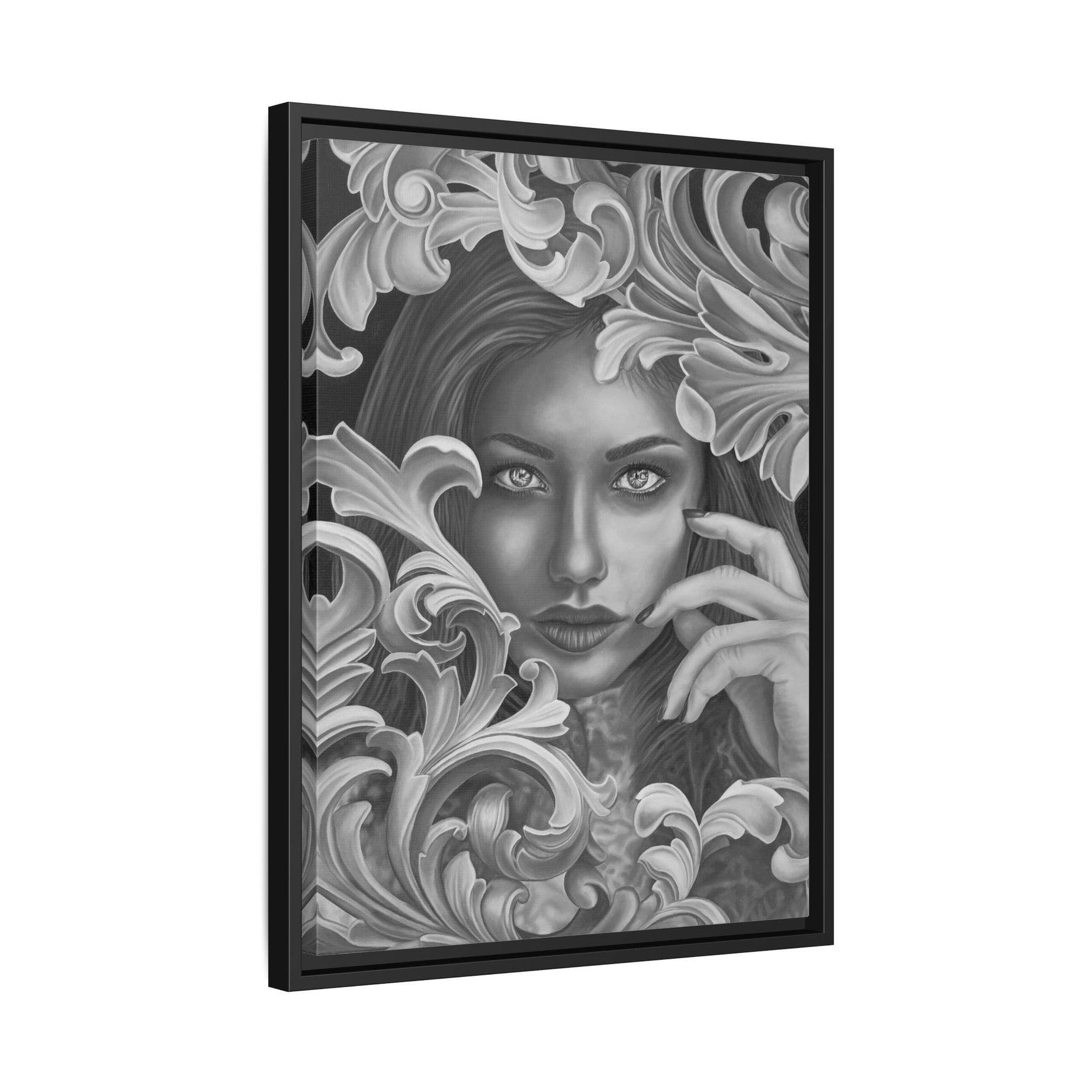 Silent Persuasion Framed Canvas