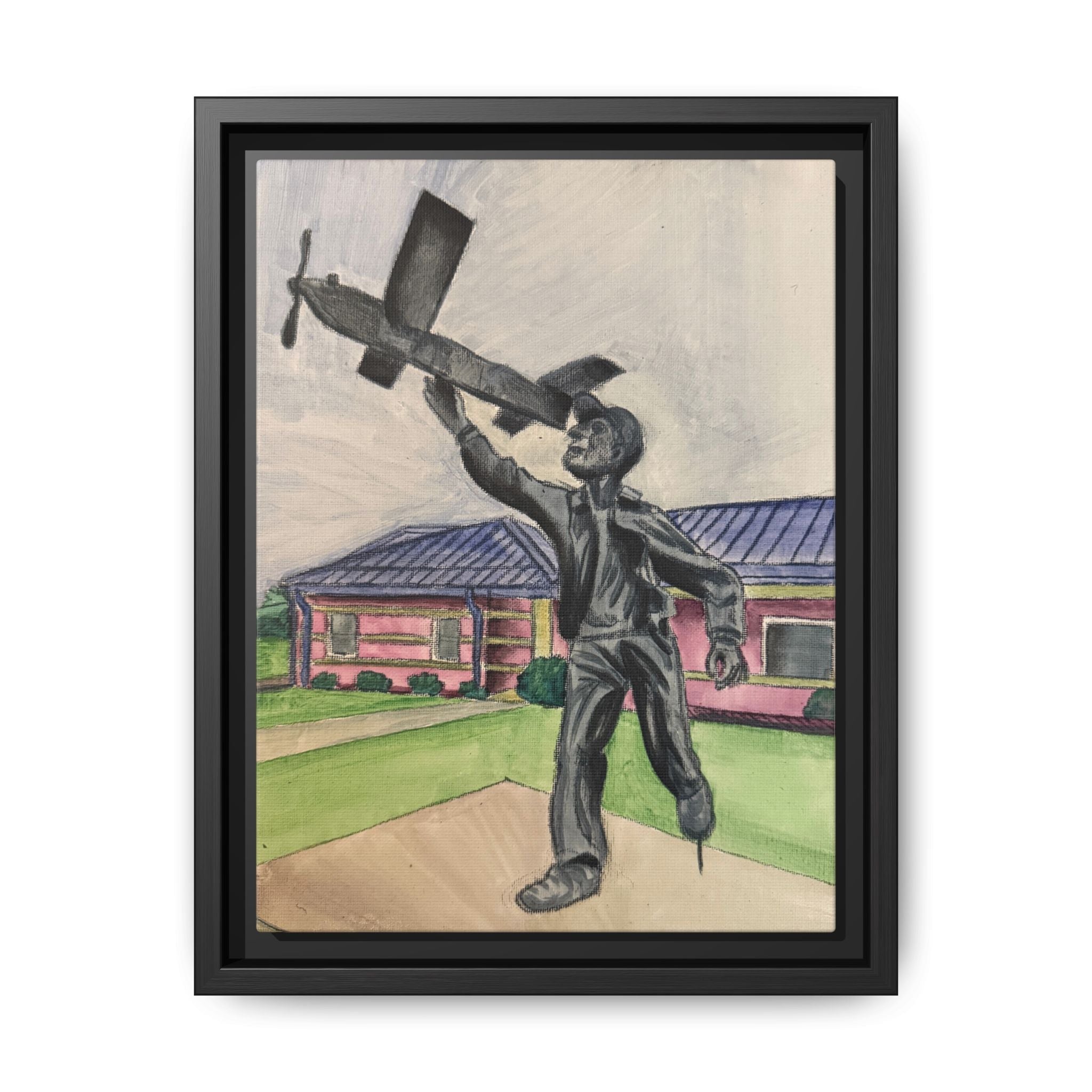 Mountain Empire, Virginia - Day 20 - Pushing The Art Framed Canvas