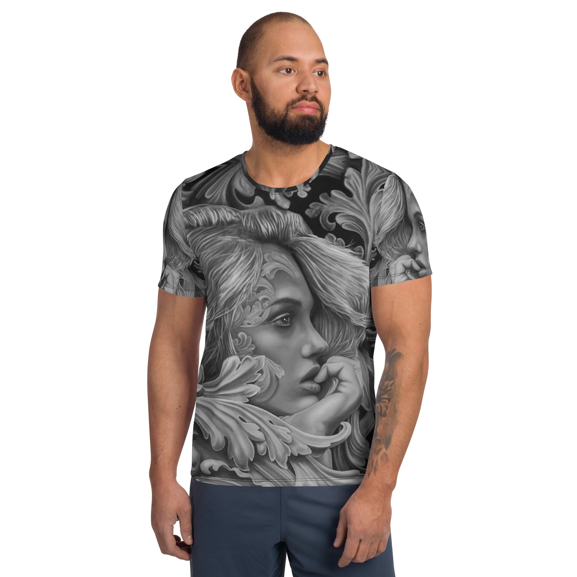 Men's Athletic T - Contemplation