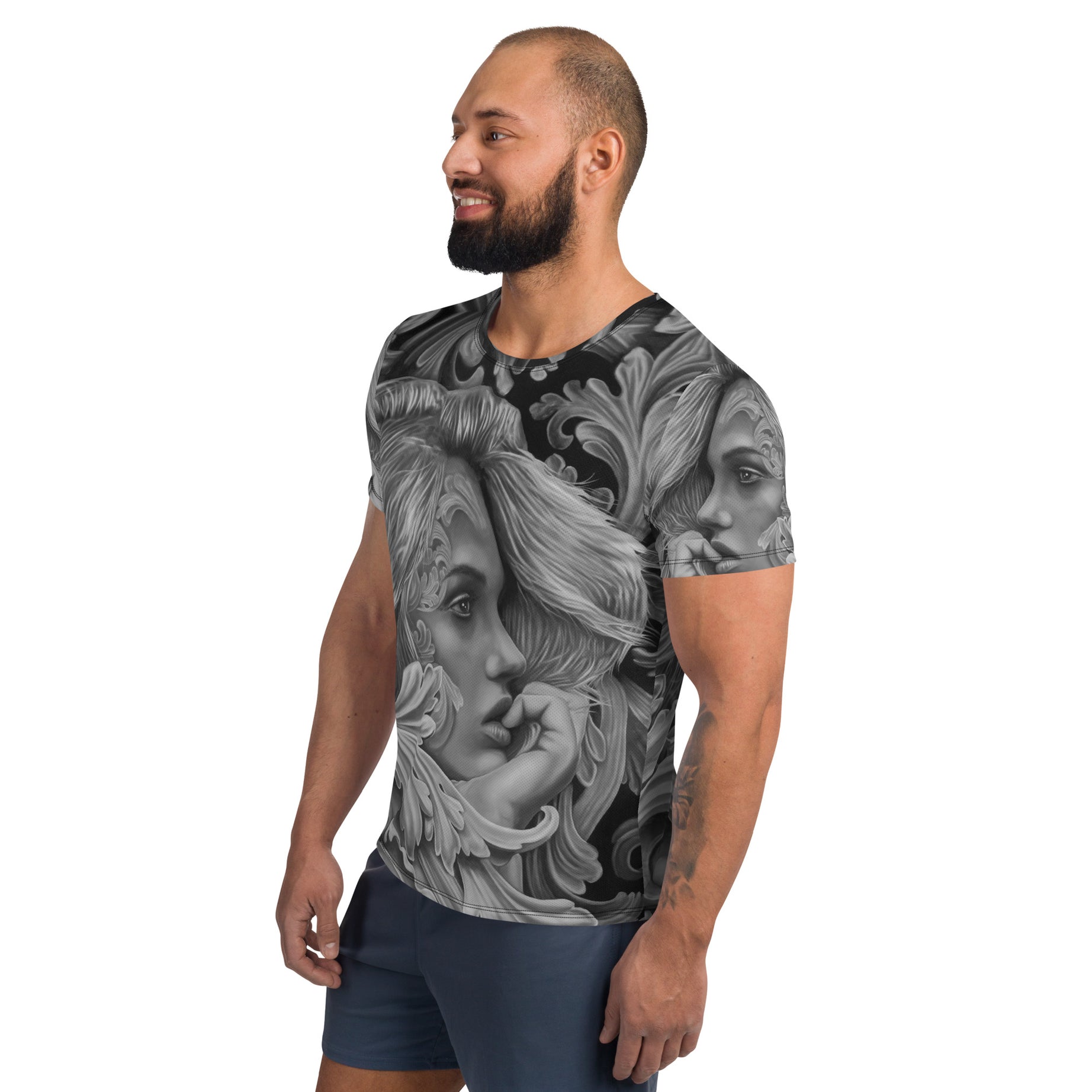 Men's Athletic T - Contemplation