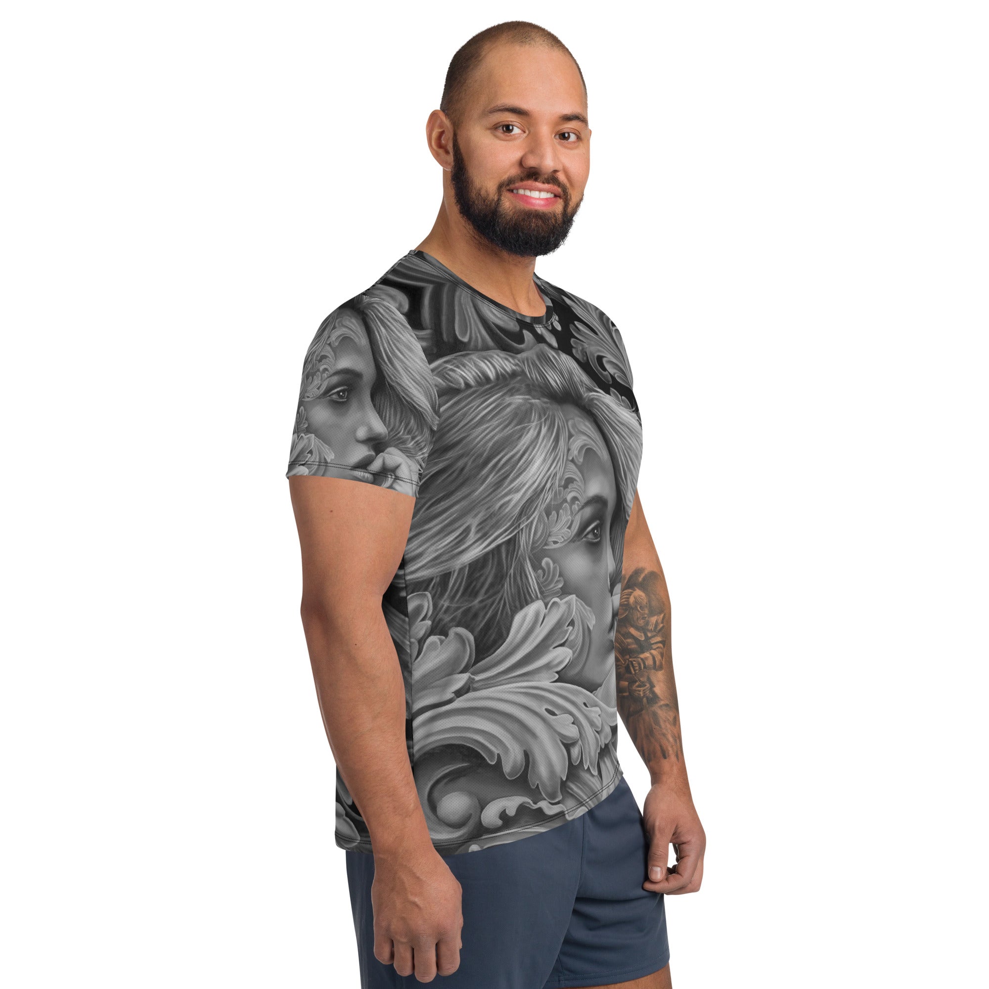 Men's Athletic T - Contemplation